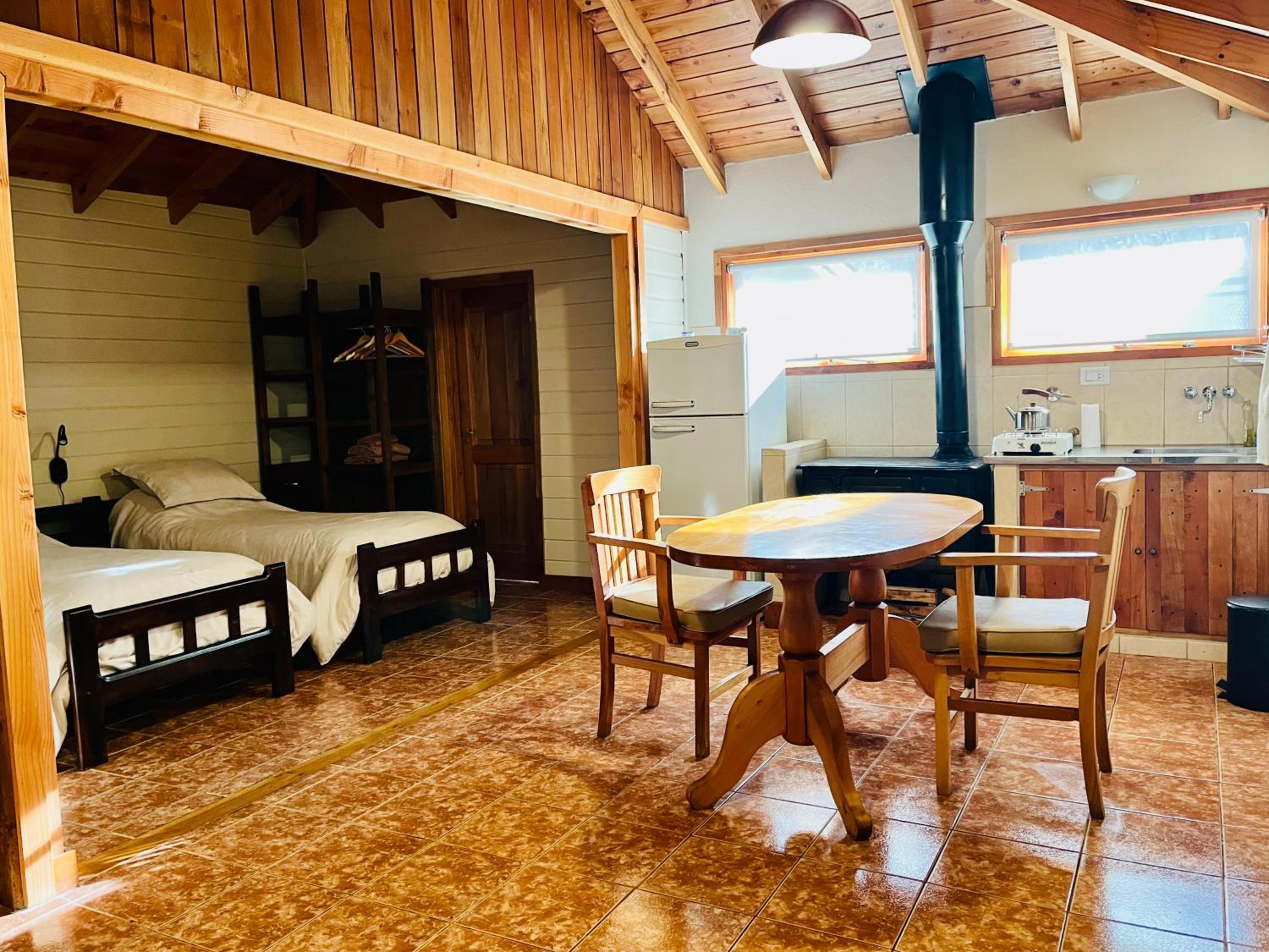 Fly Fishing Cabin, River Coast.