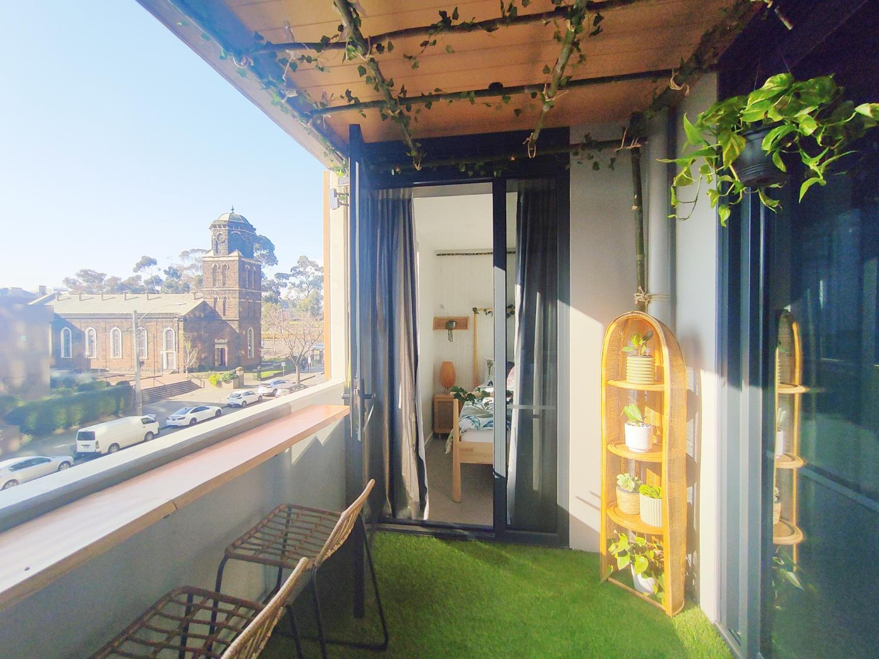 Dreamy Nature Apt in Free Tram Zone with Garden Views & Free Parking
