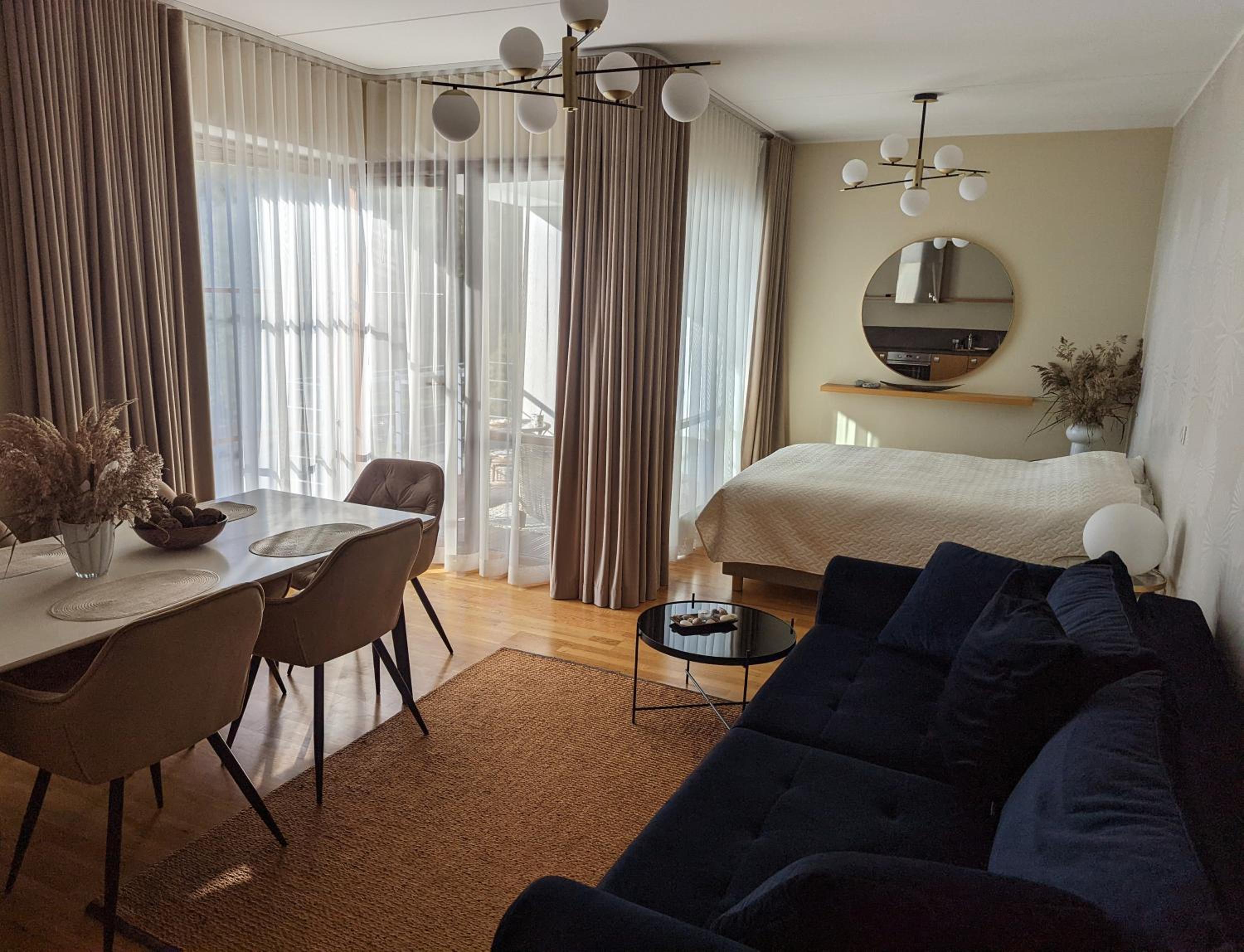 Studio Apartment with Sauna