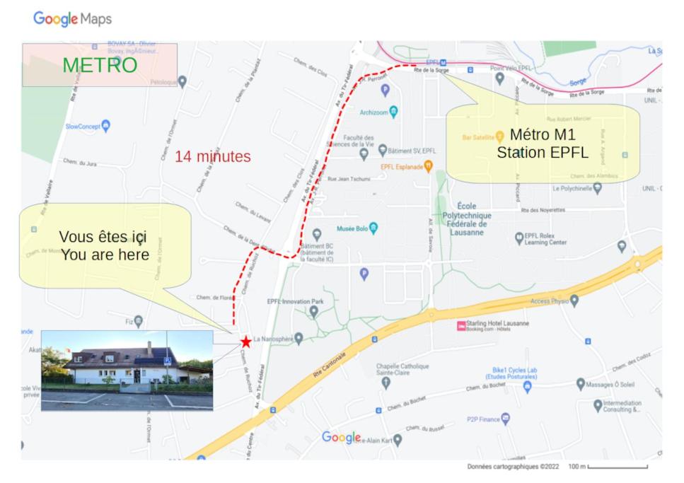 Appartement confortable à deux pas de l'EPFL - l'UNIL