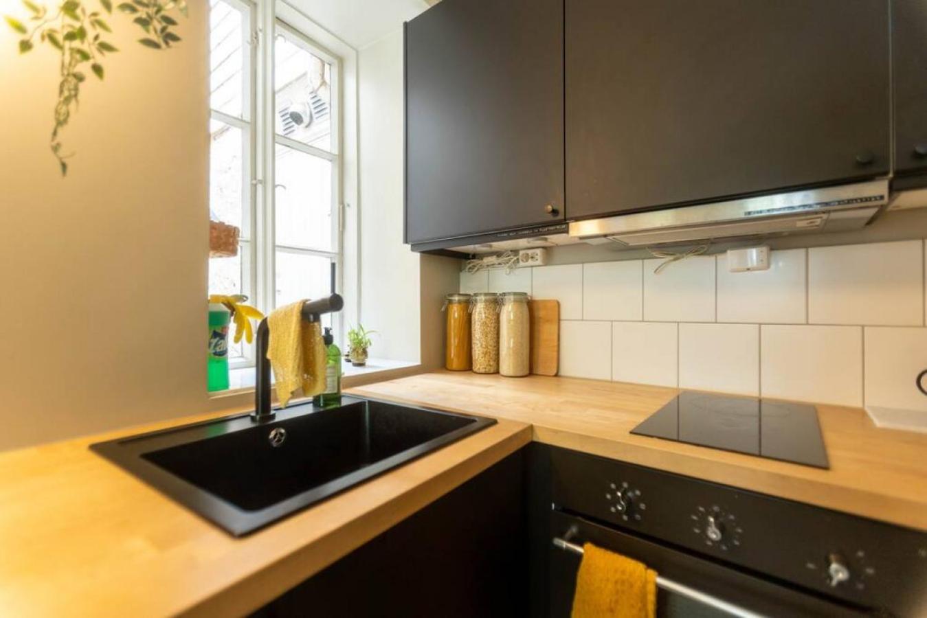 Dinbnb Homes I Cozy Cellar Apartment in Historical Cobblestone Street" view 2