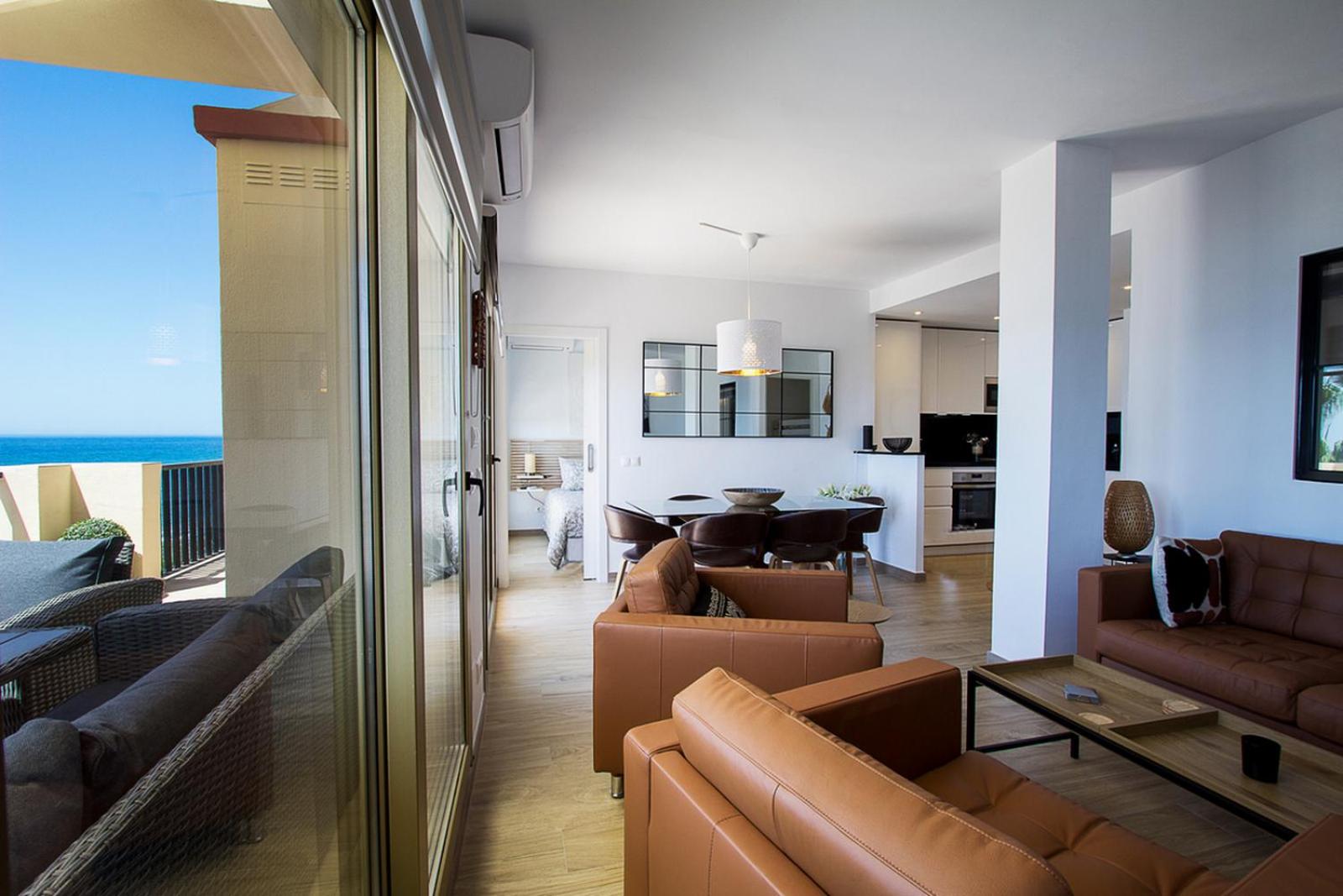 Stunning penthouse on the beach