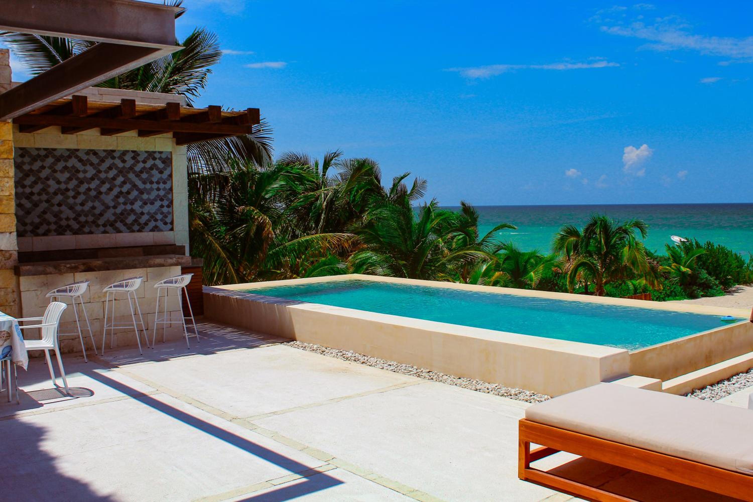 Therasia Luxury beachfront retreat view 3