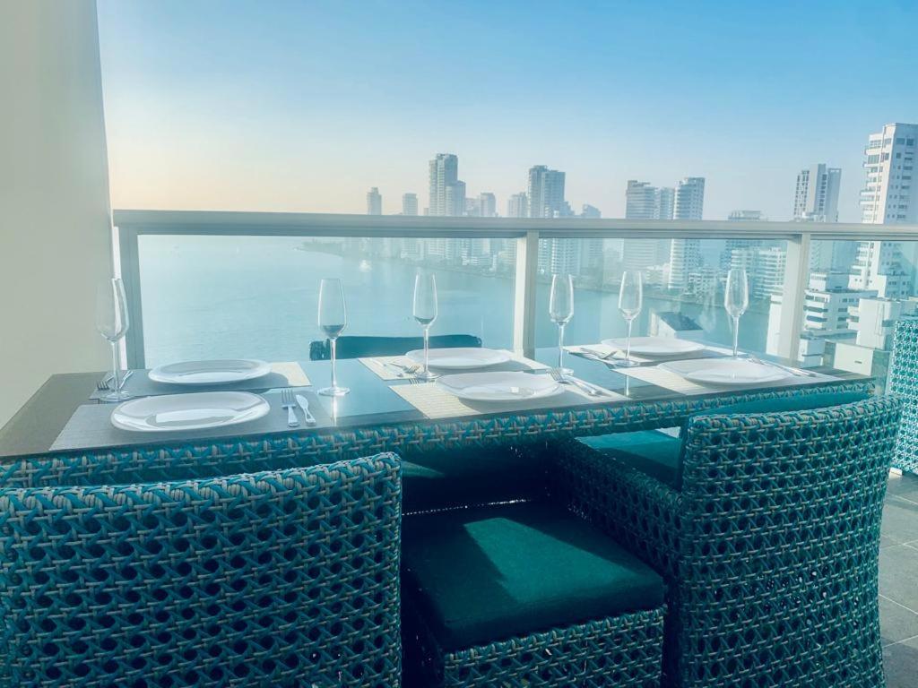 19TH FLOOR LUXURY APARTMENT BAY VIEW CARTAGENA