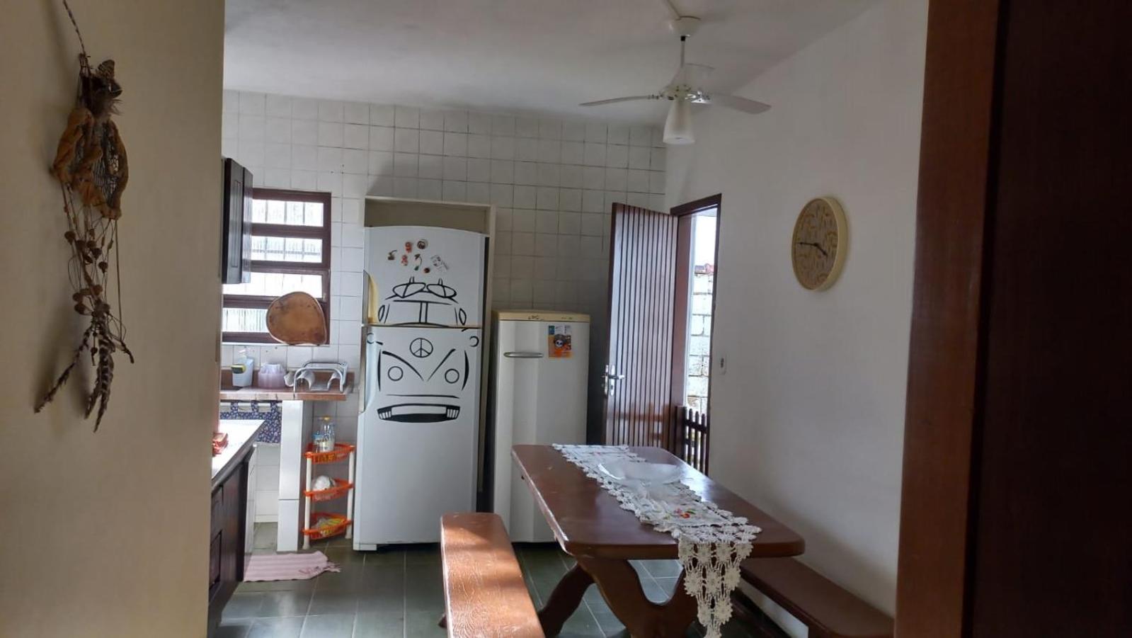 Casa na praia com pomar
