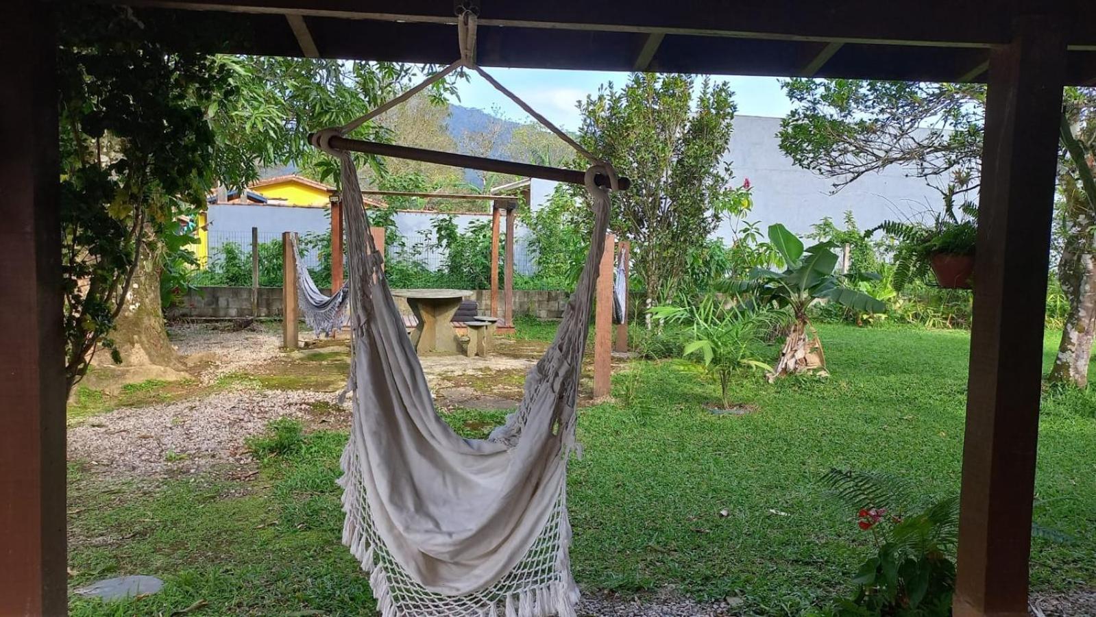 Casa na praia com pomar