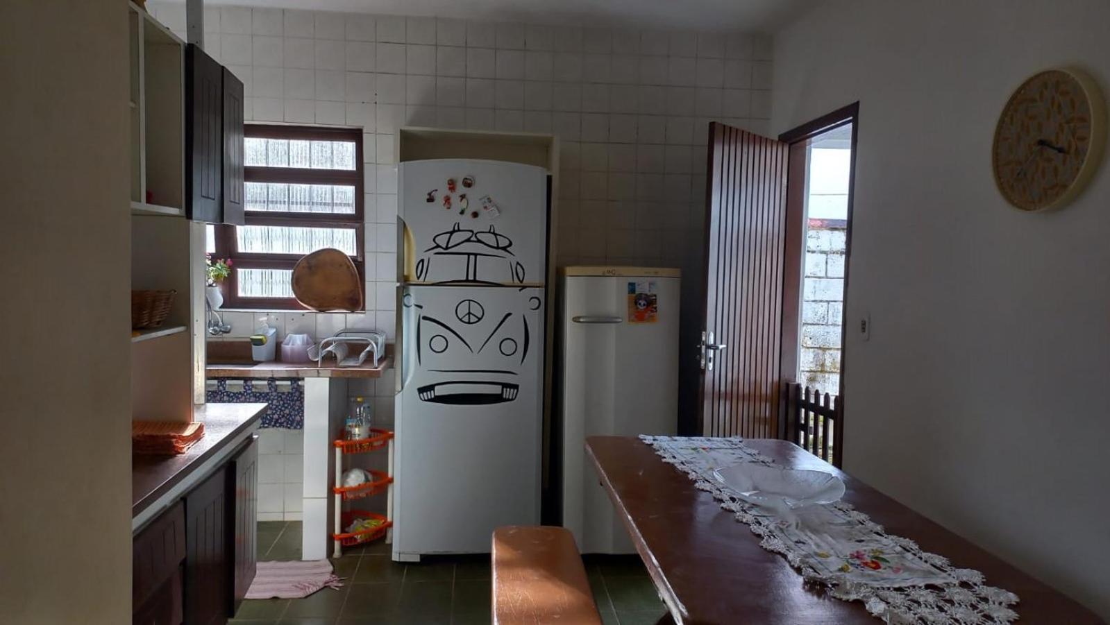 Casa na praia com pomar