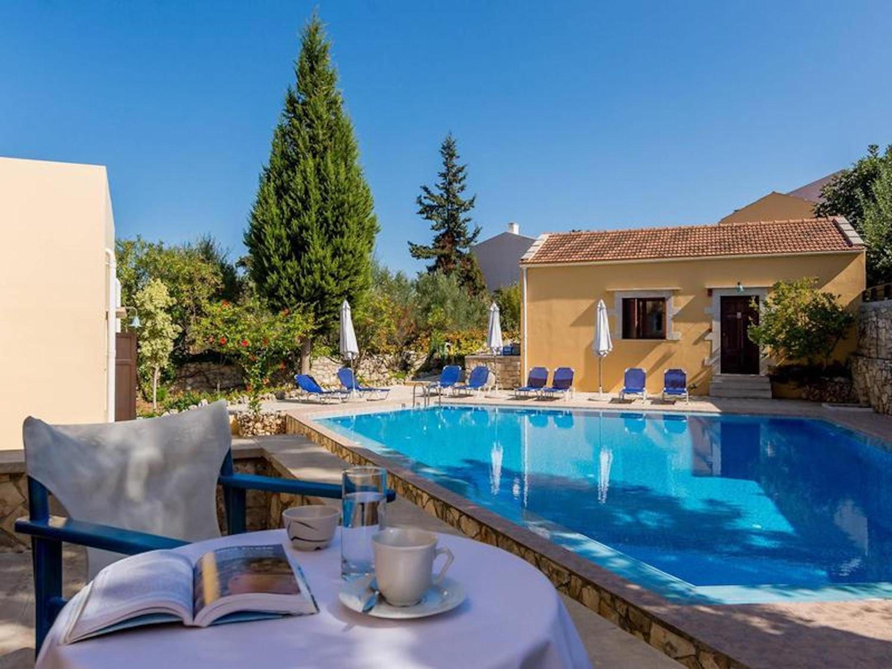 Group accommodation in Crete separate houses view 3