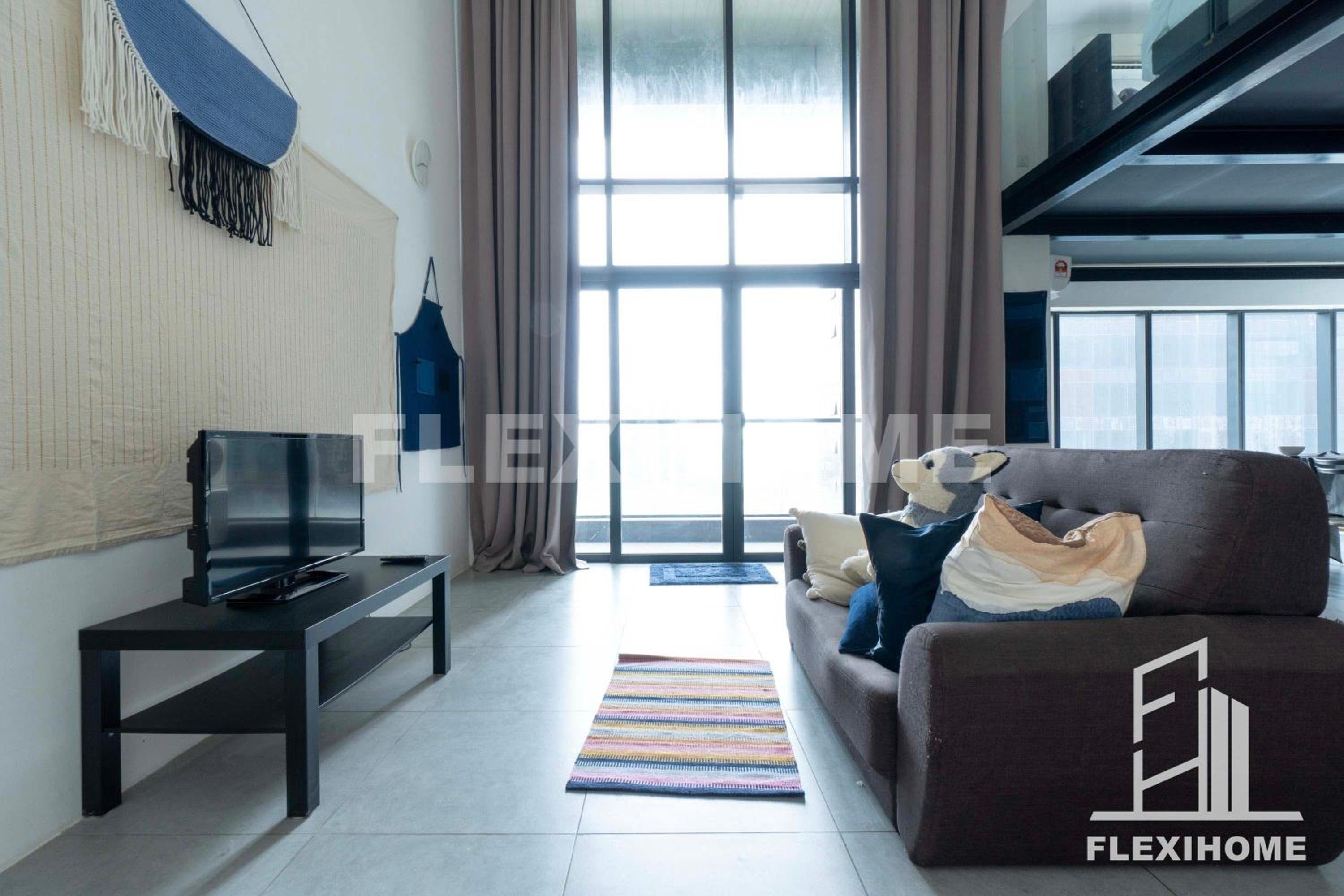 1-5 Guests, Spacious & Comfy Duplex-Studio, Empire City Damansara by Flexihome-MY view 4
