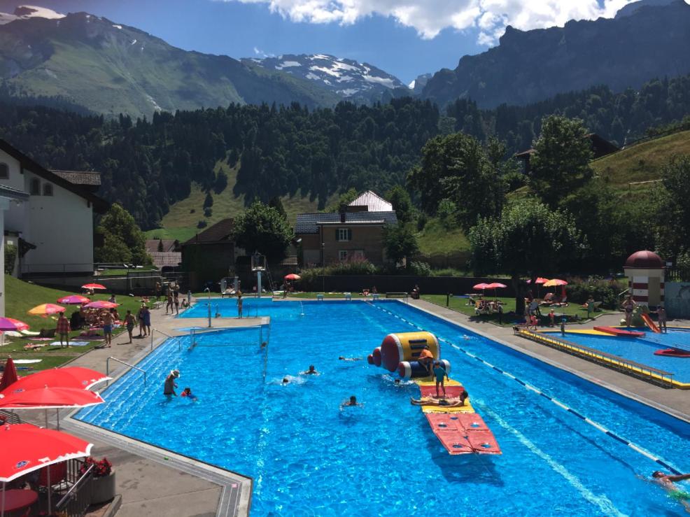 Sunny Design Chalet in Engelberg with spectacular view on Mount Titlis