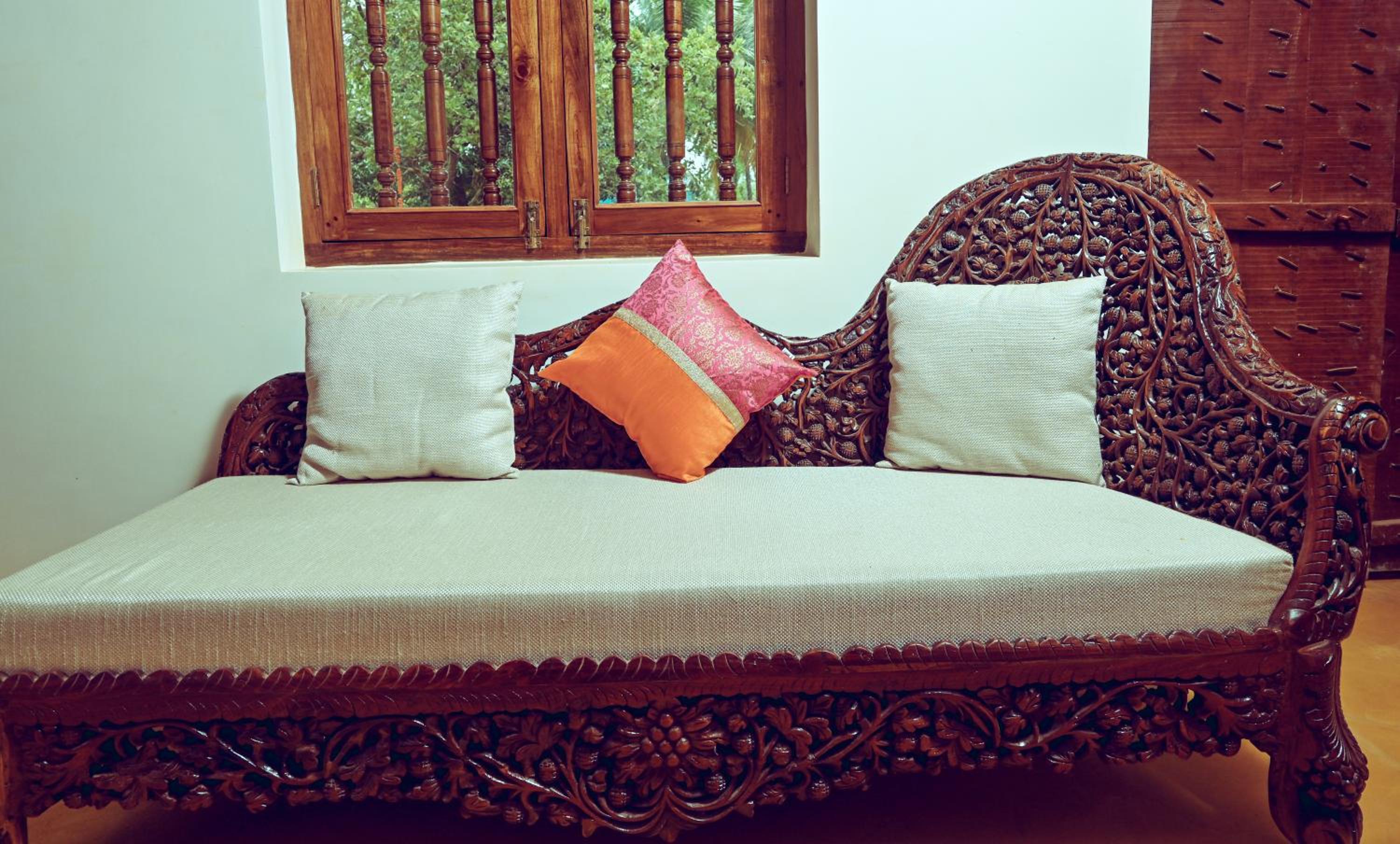 White Serenity Heritage Pool Villa near Beach Udupi view 3