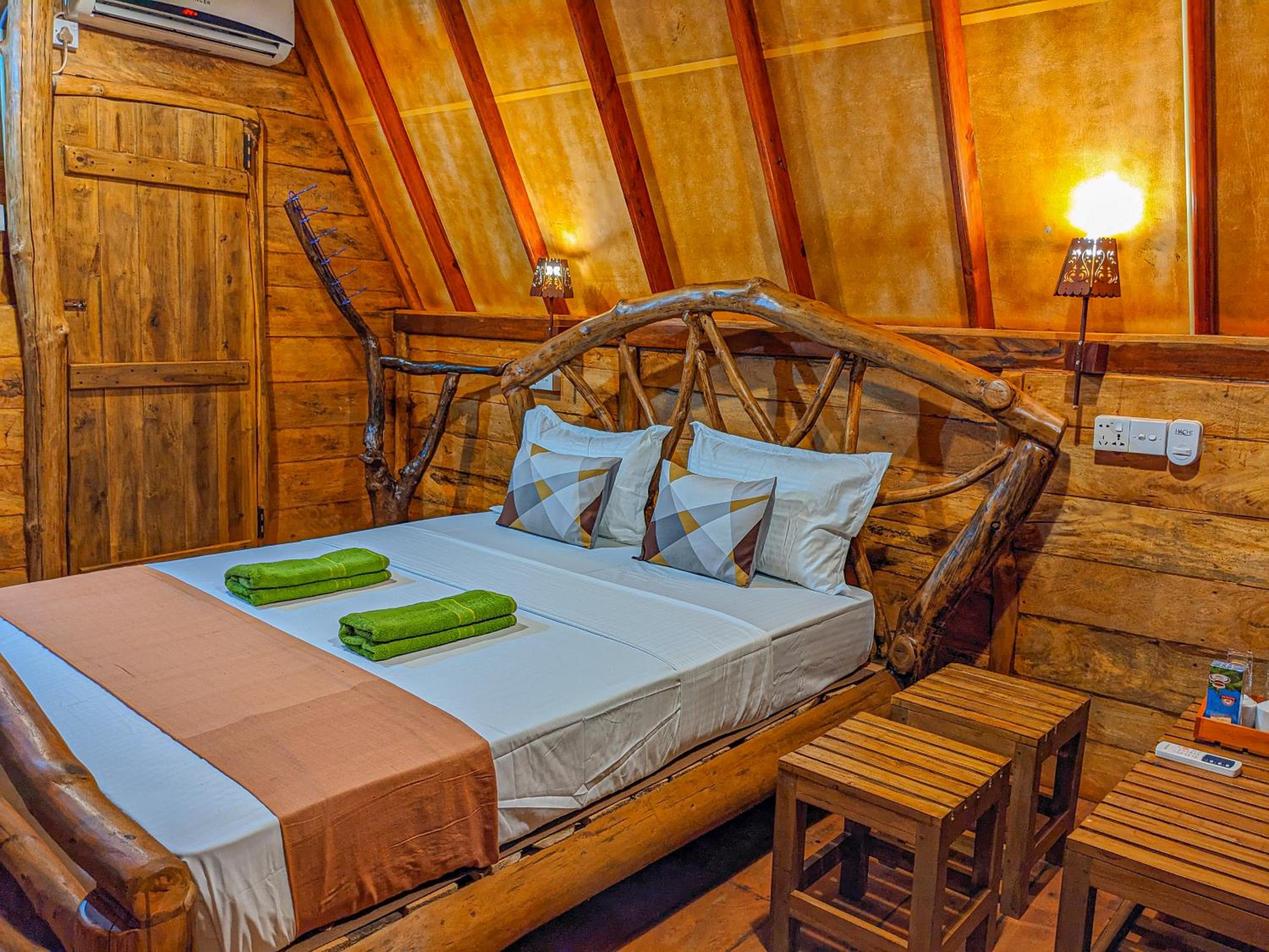 Wooden Cabana Sigiriya view 2