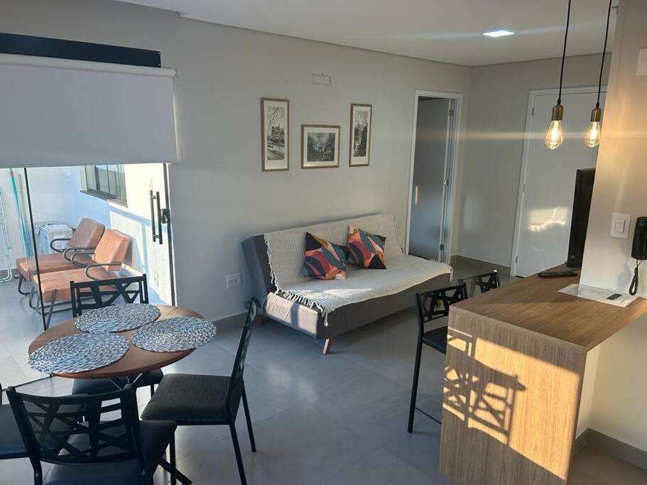 Apartamento aconchegante no centro de São Lourenço