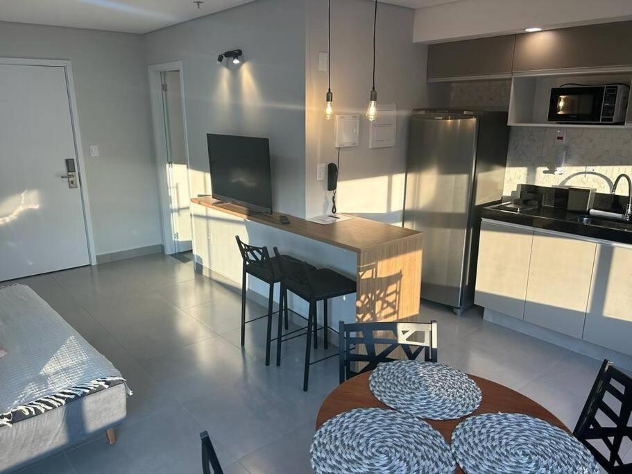 Apartamento aconchegante no centro de São Lourenço