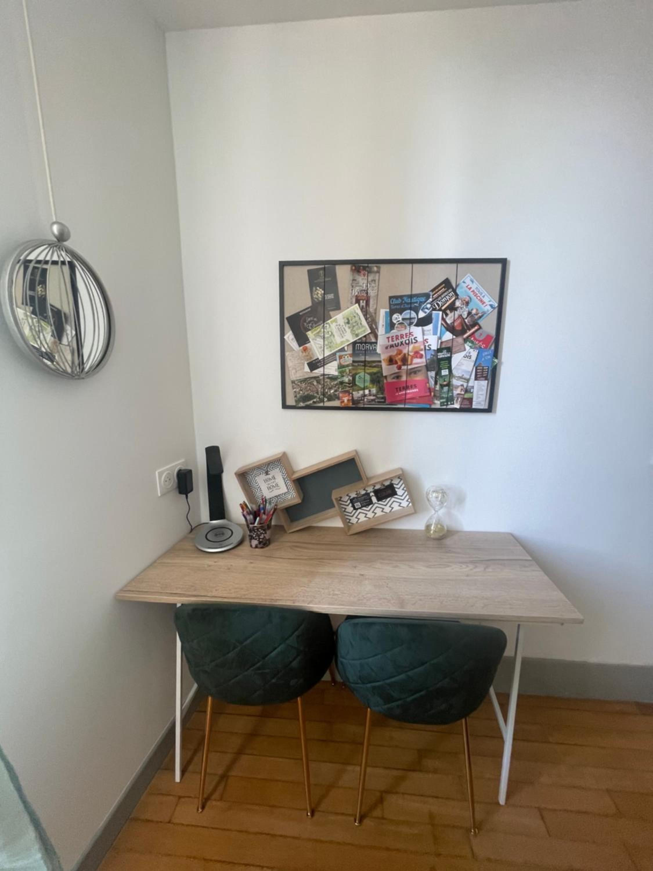 Liberté et Confort, appartement entier, moderne avec 2 chambres et cuisine équipée au coeur de Semur