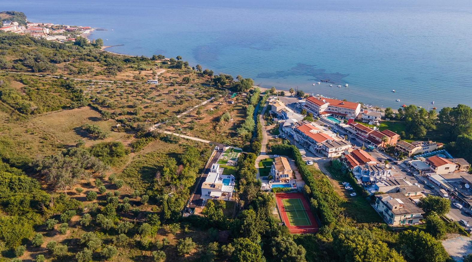 Villa Ami, Roda, Corfu: 10 guests, heated pool, private mini golf, pool table & more!! view 4