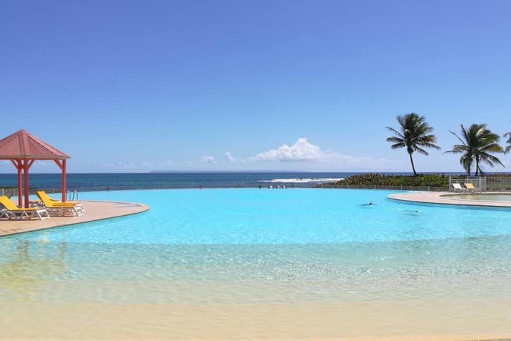 STUDIO VUE MER ANSE DES ROCHERS PISCINE ET PLAGE view 5