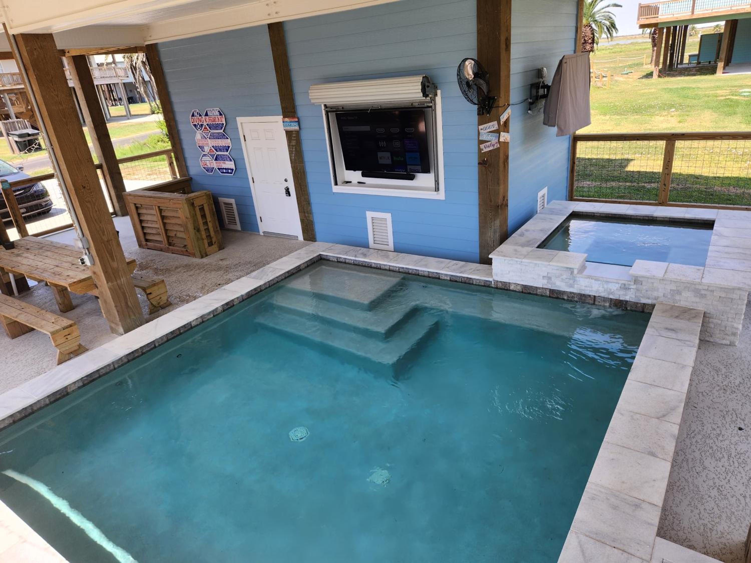 Beach Sands 1 New Build Private Pool-Hut Tub view 5