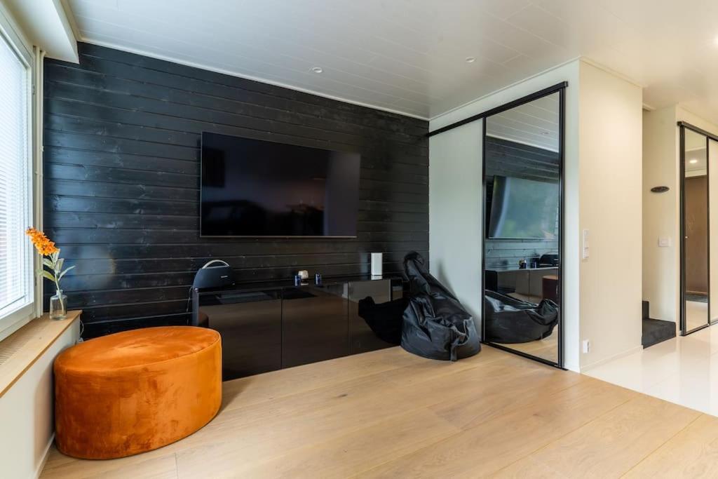 Arctic aurora apartment
