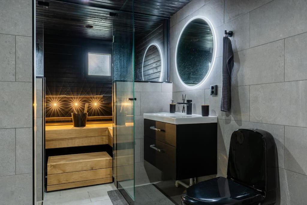 Arctic aurora apartment