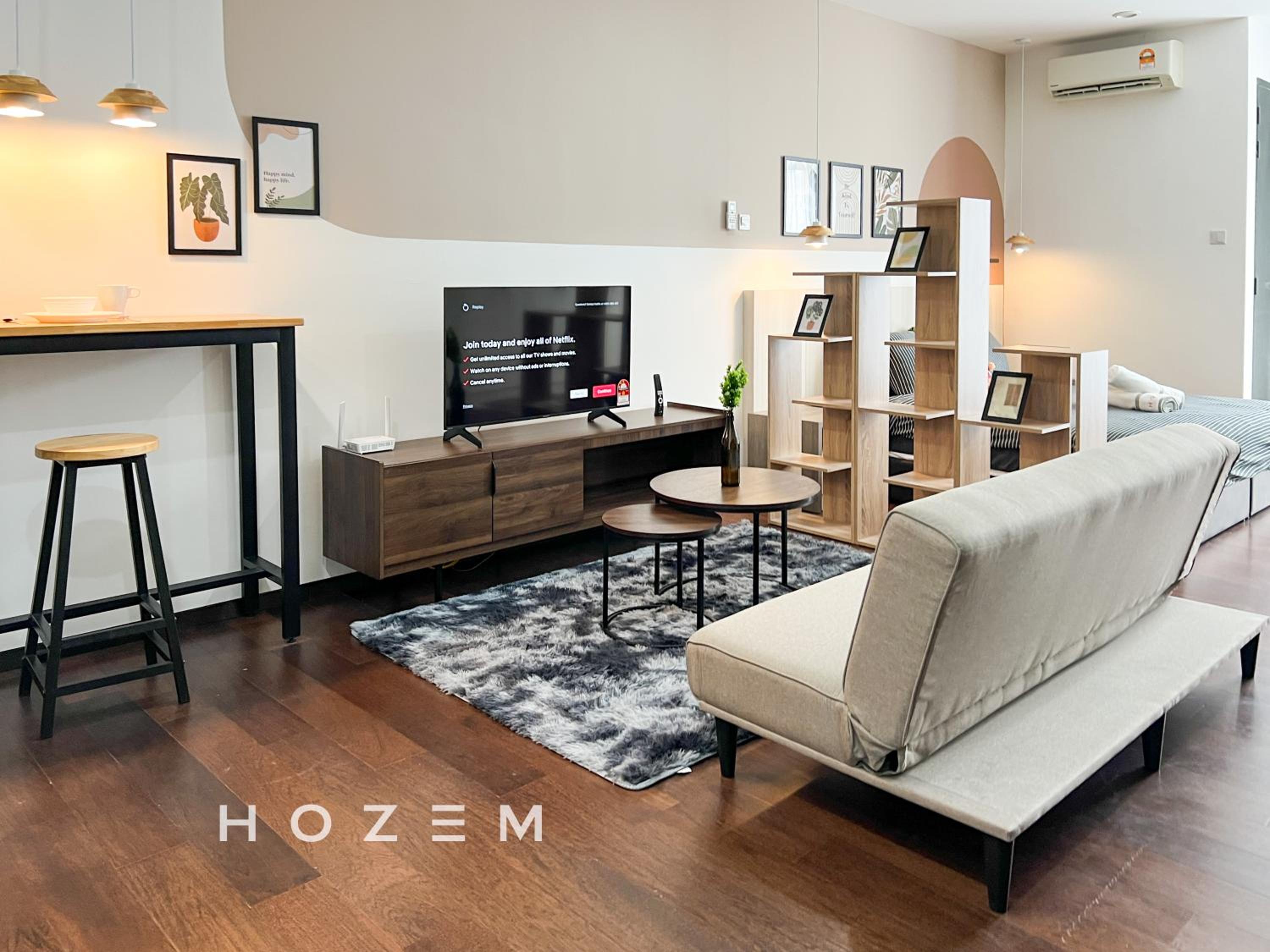 Queensville Comfort Style Studio/3PX Near EkoCheras