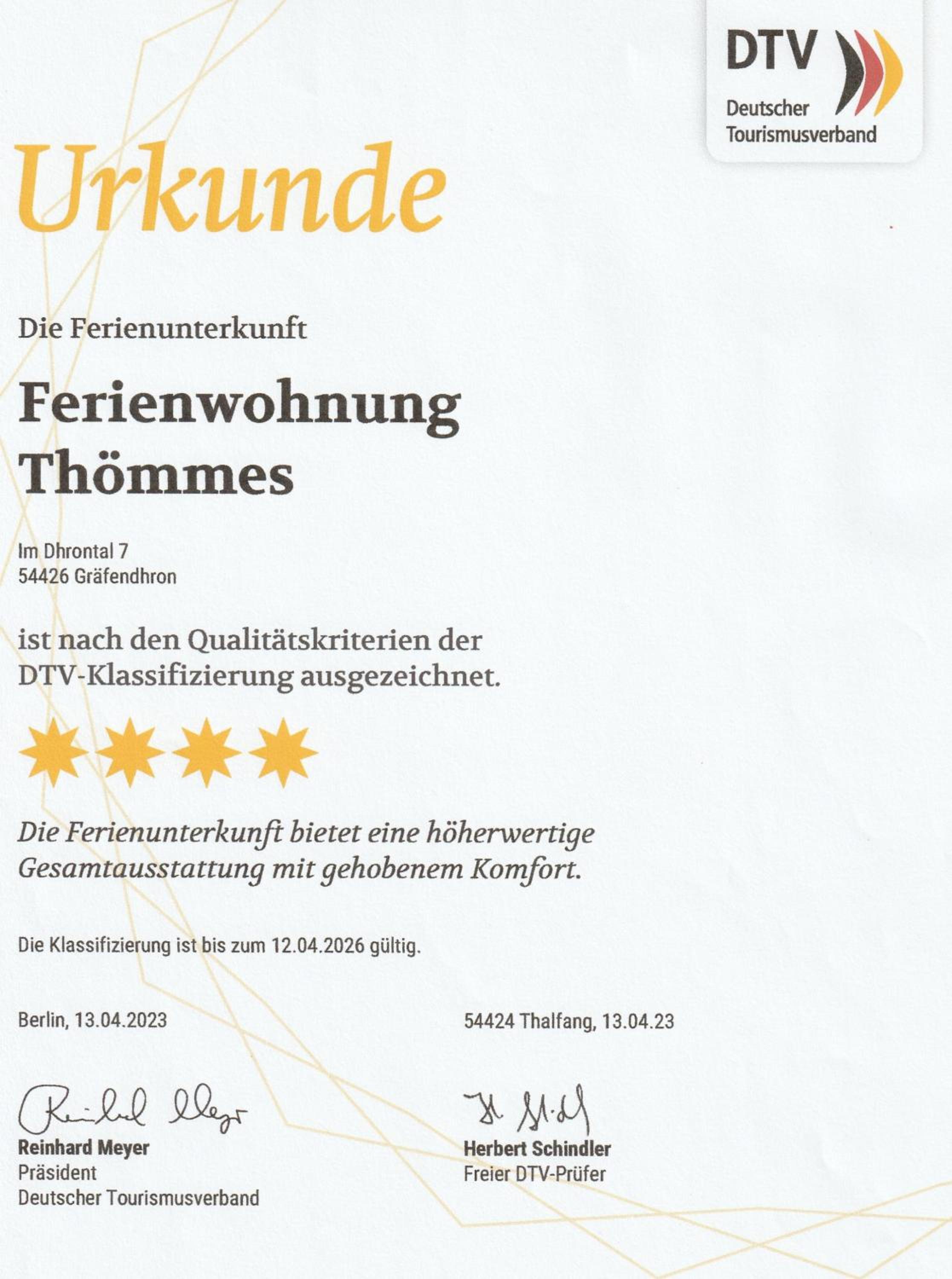 Ferienwohnung Thömmes