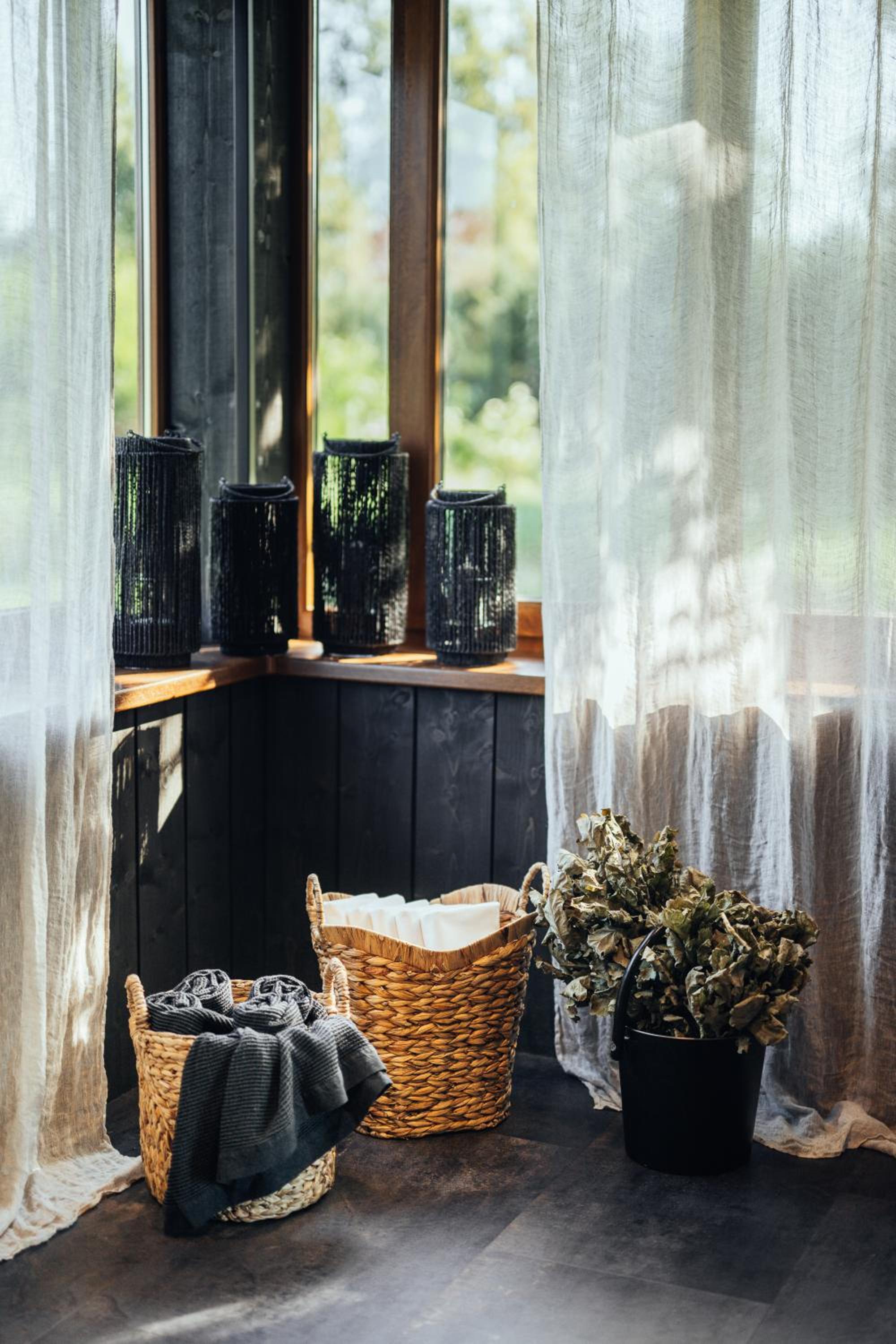 ANDO Villa with wood stove sauna