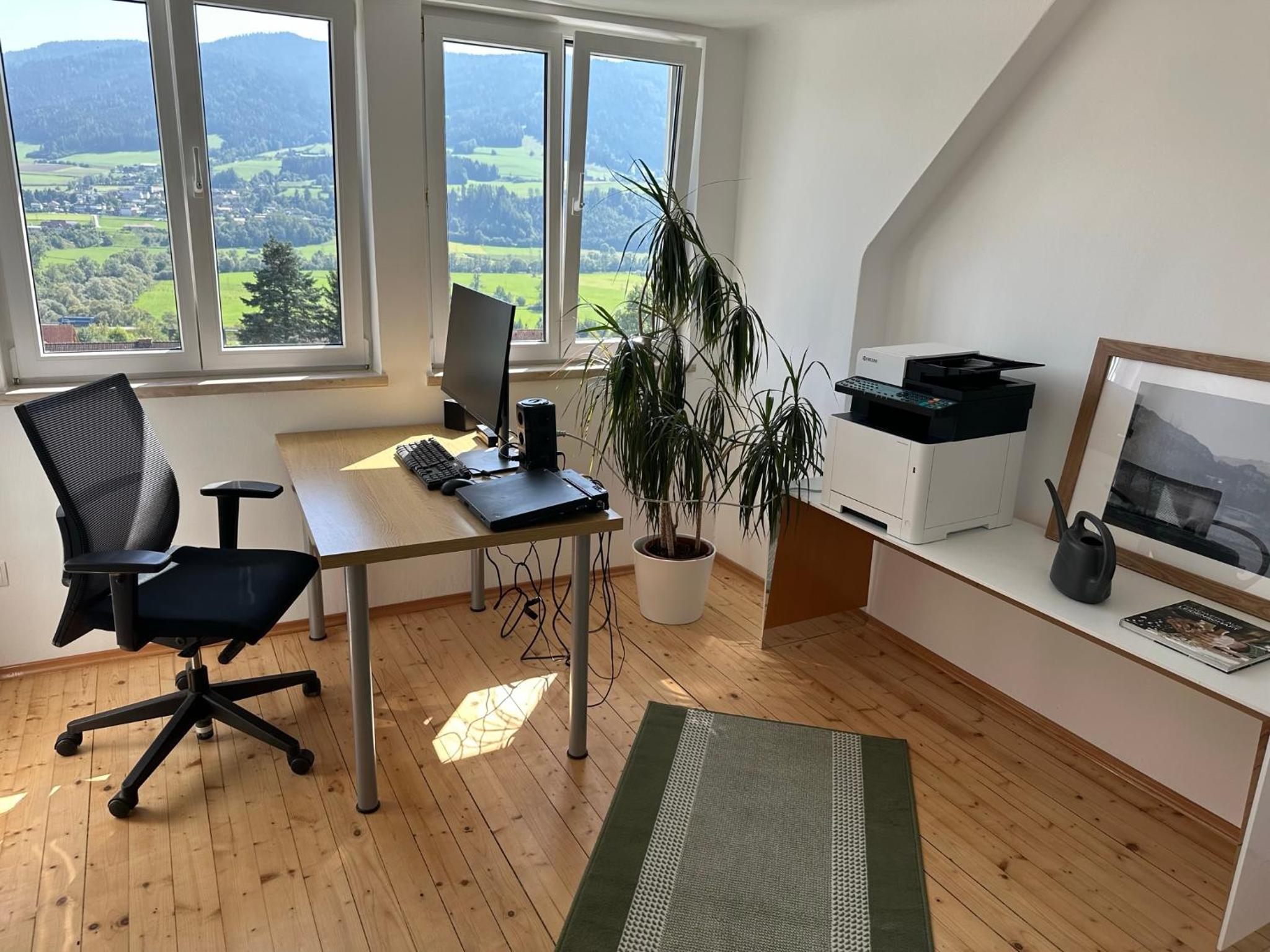 Panoramablick Scheifling