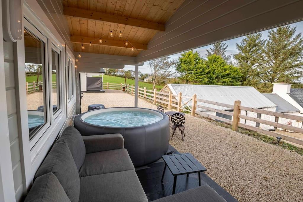 Letterkenny Vacations - Luxury Log Cabin with Private Hot Tub  Sea Views - Property Image 1