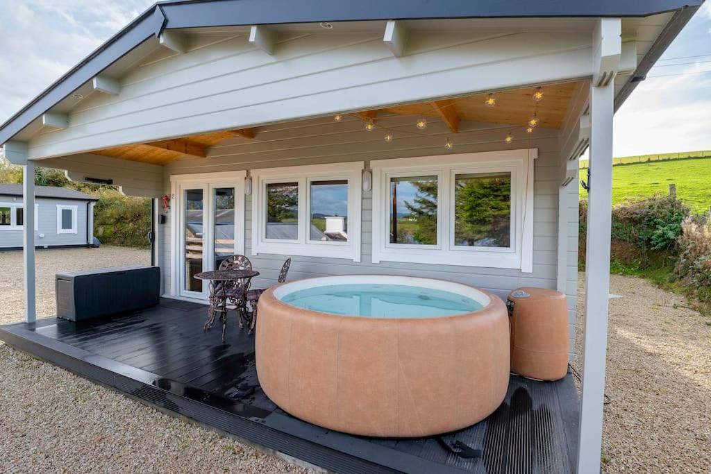 Letterkenny Vacations - Luxury Log Cabin with Private Hot Tub  Sea Views - Property Image 1