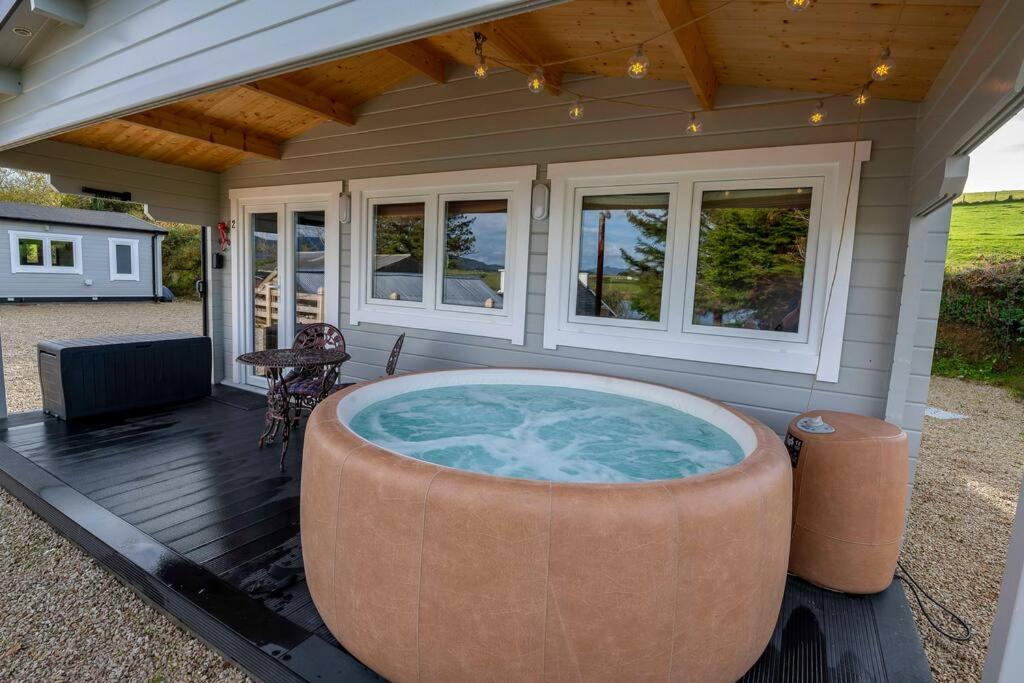 Letterkenny Vacations - Luxury Log Cabin with Private Hot Tub  Sea Views - Property Image 1