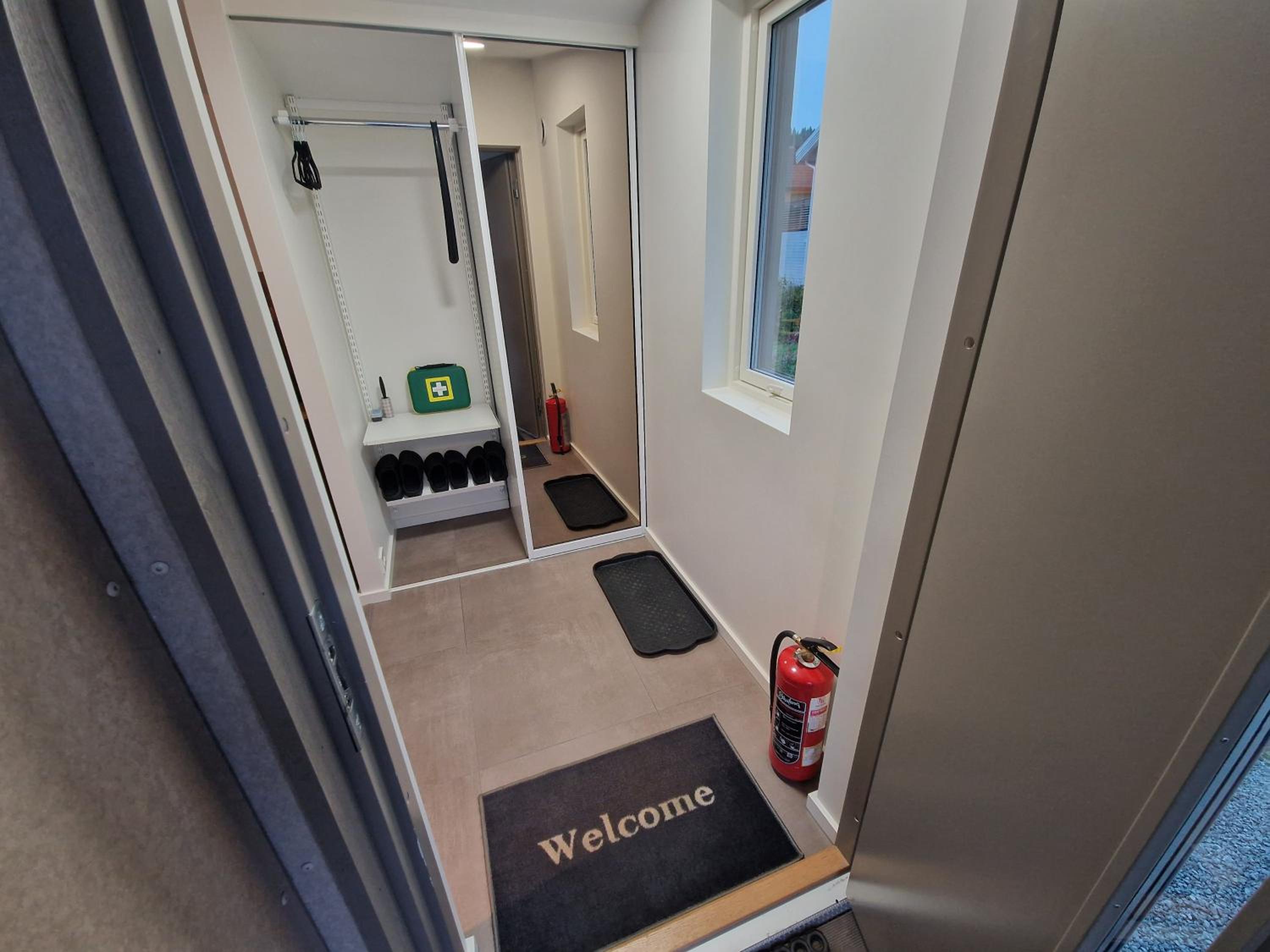 Northern living 1 room with shared bathroom