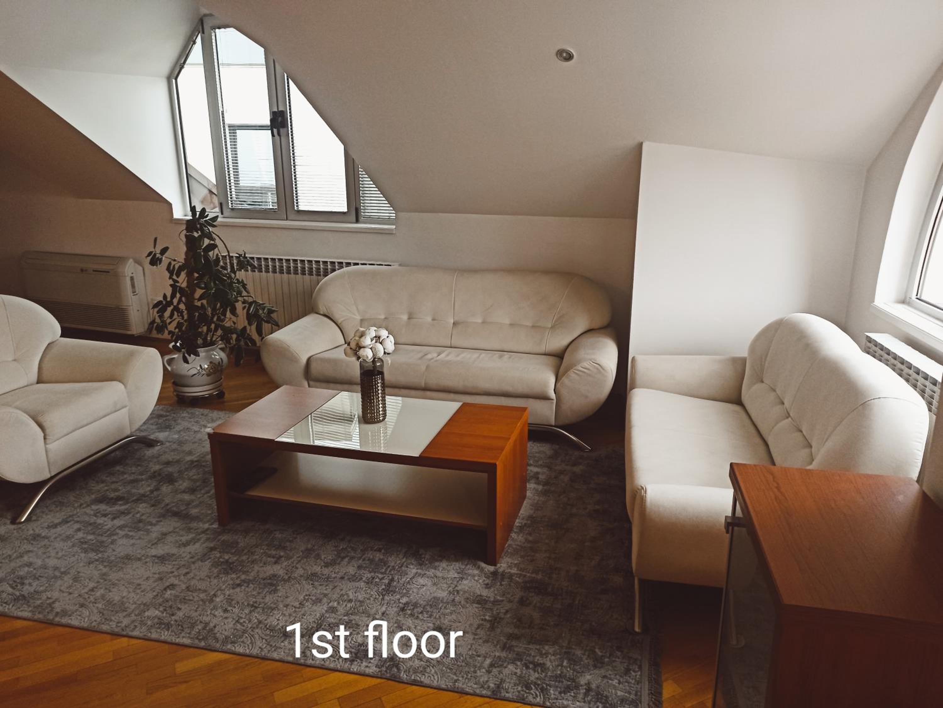 Two-story apartment in the center