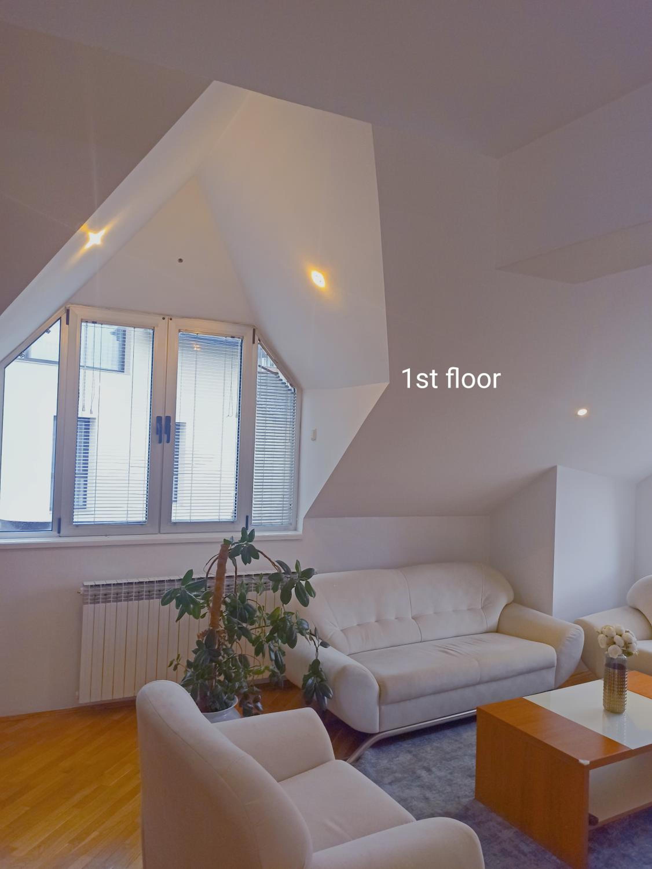 Two-story apartment in the center