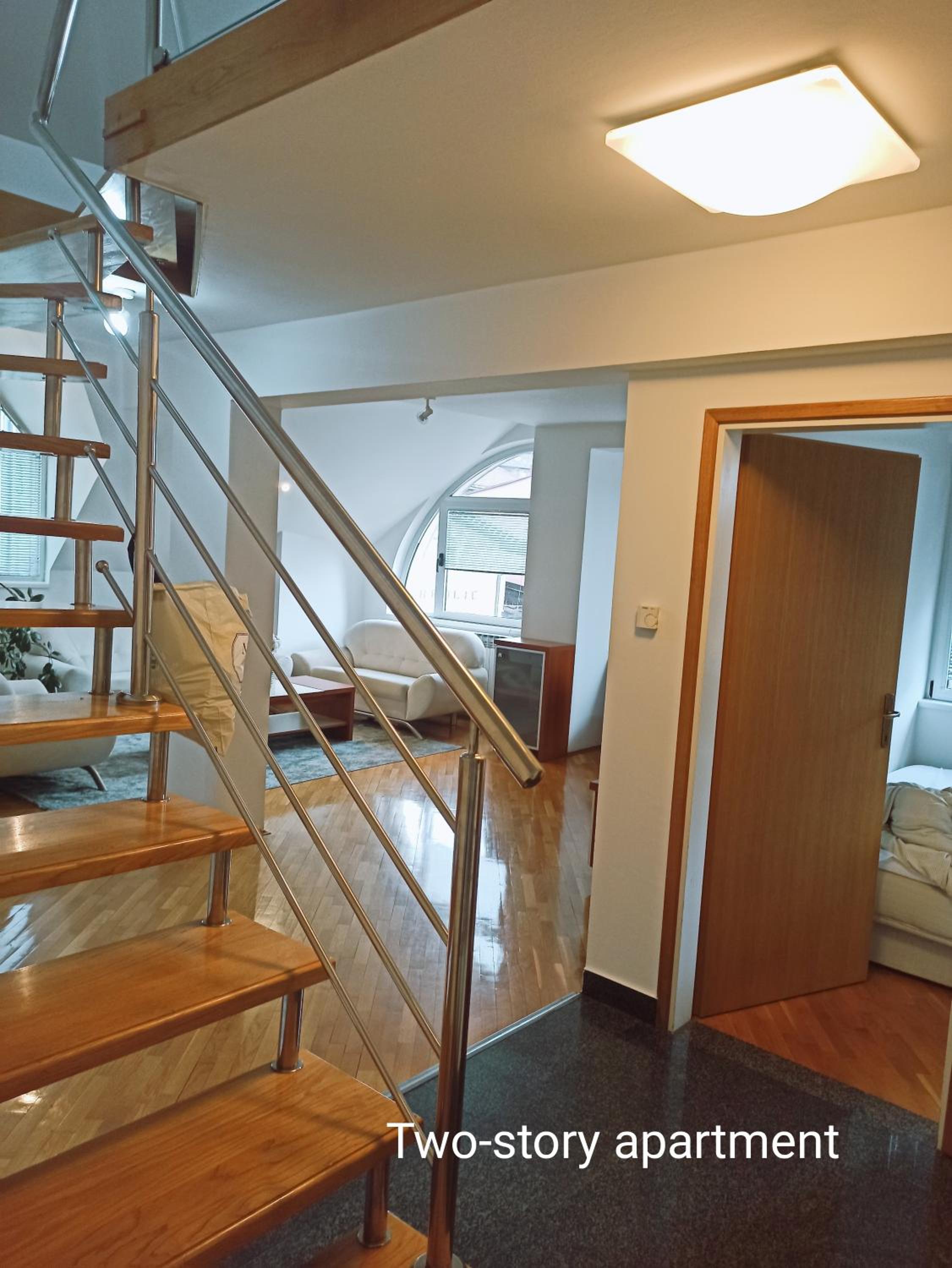 Two-story apartment in the center