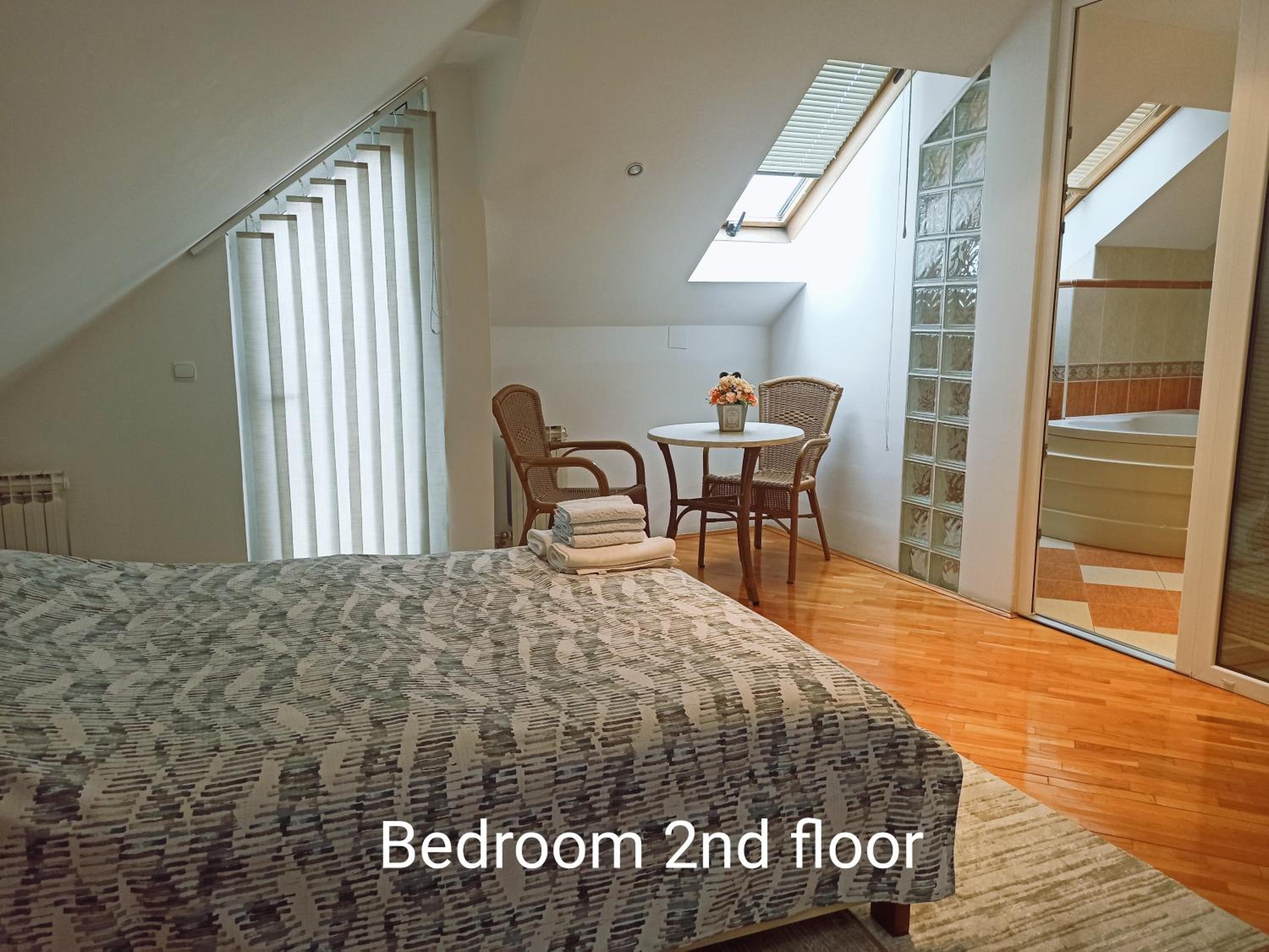 Two-story apartment in the center