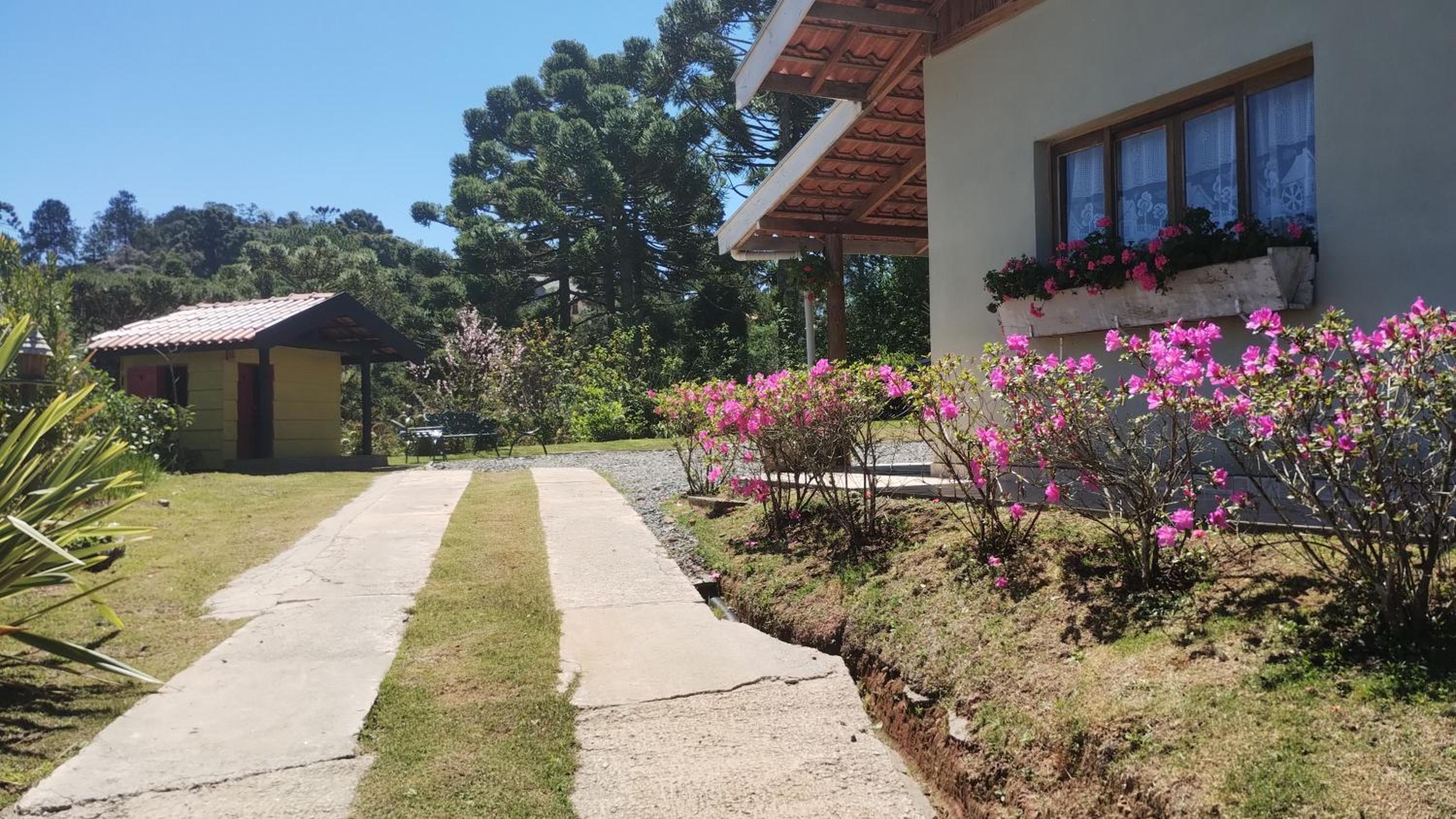 Casa flores do campo
