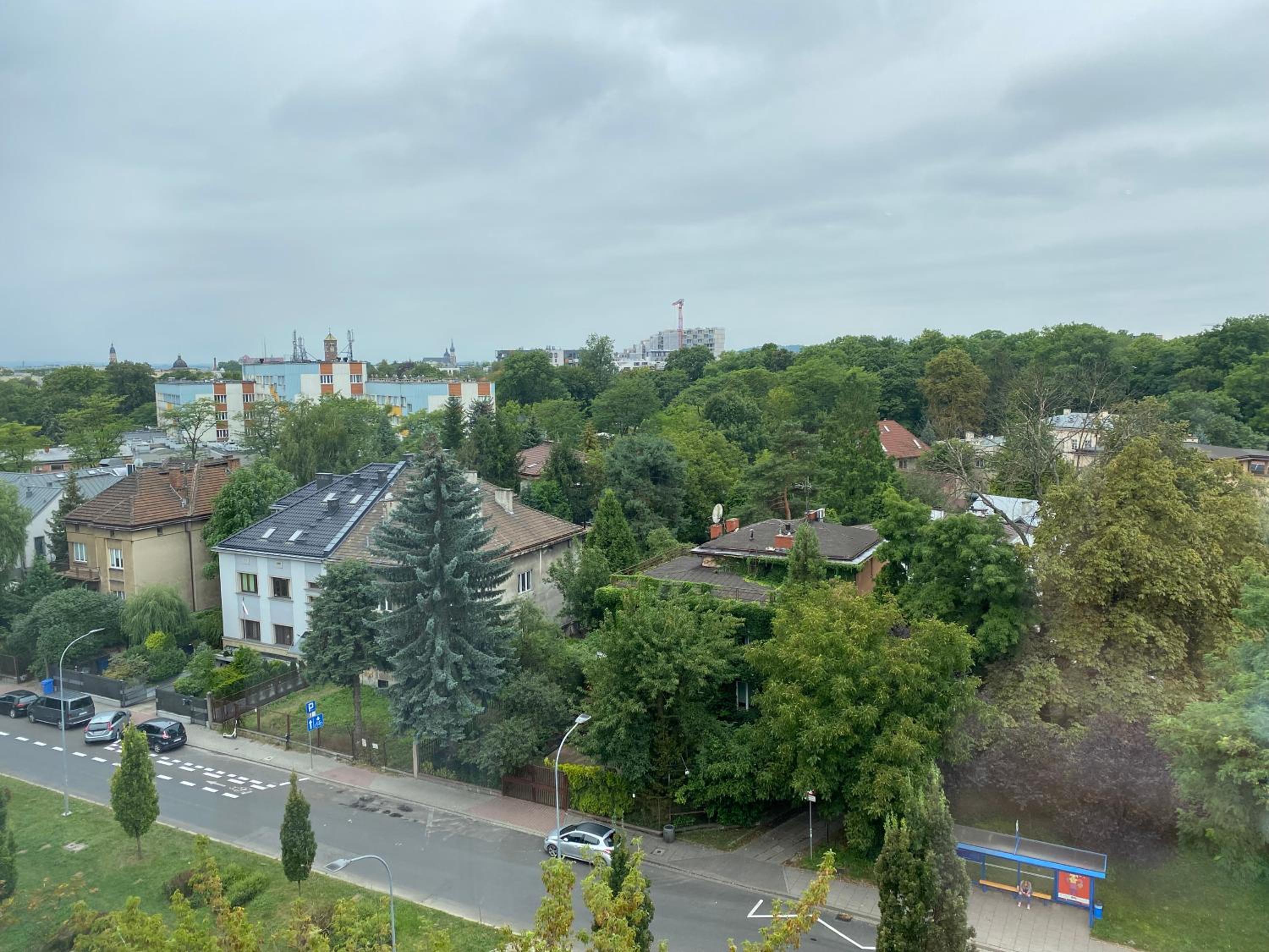 Apartament z widokiem na panoramę miasta