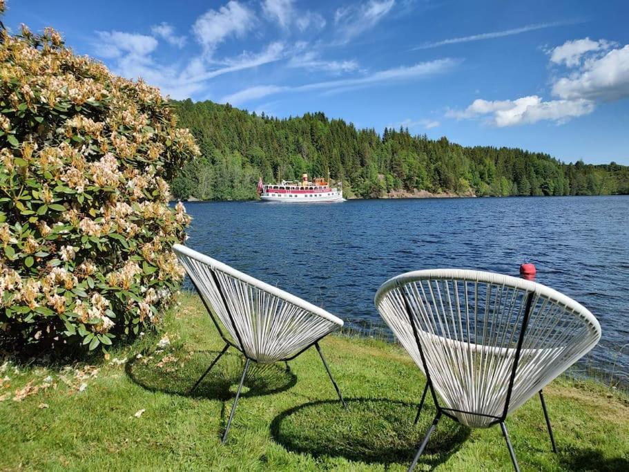 Hus i Telemarkskanalens hjerte