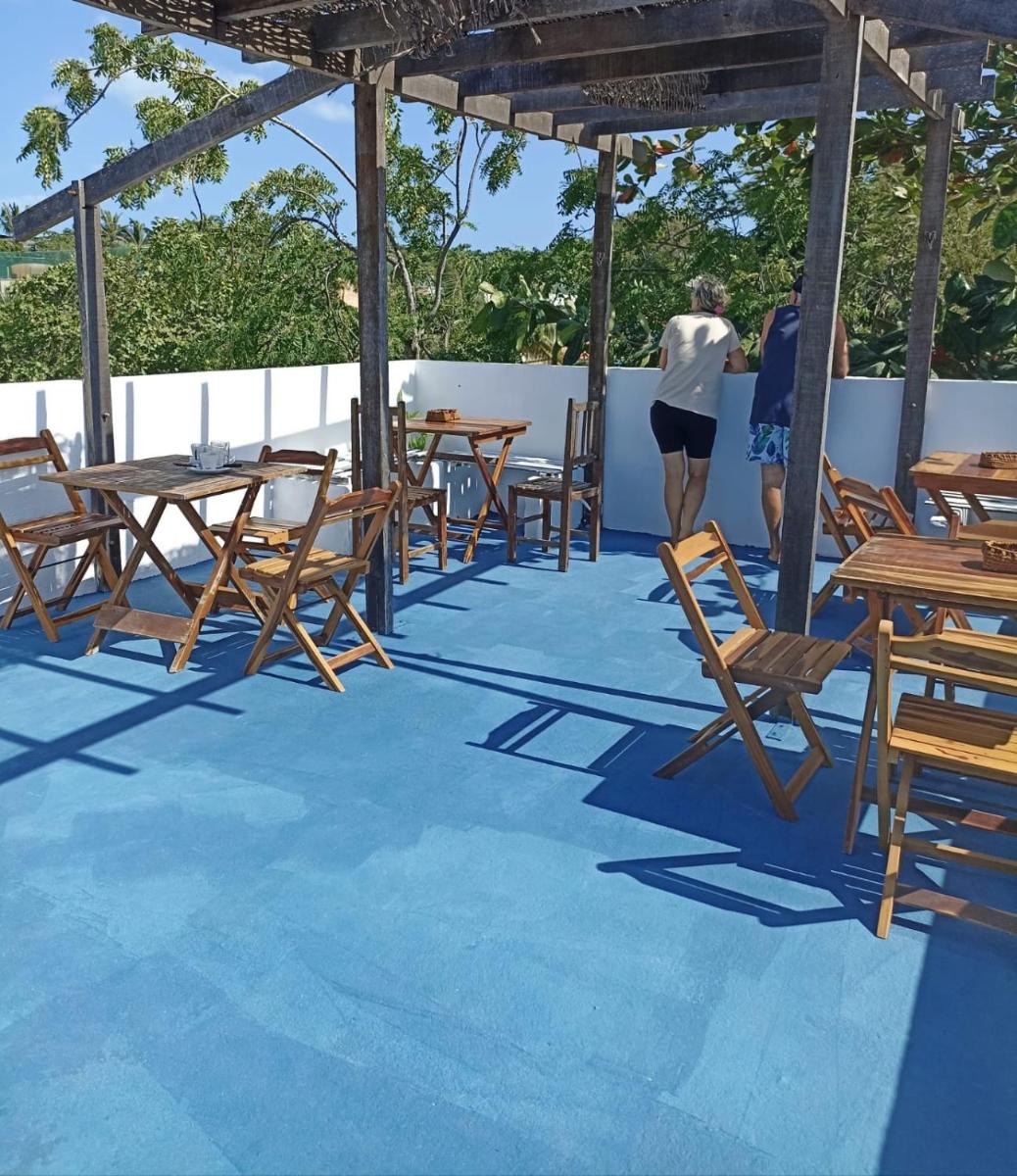 outdoor BBQ area