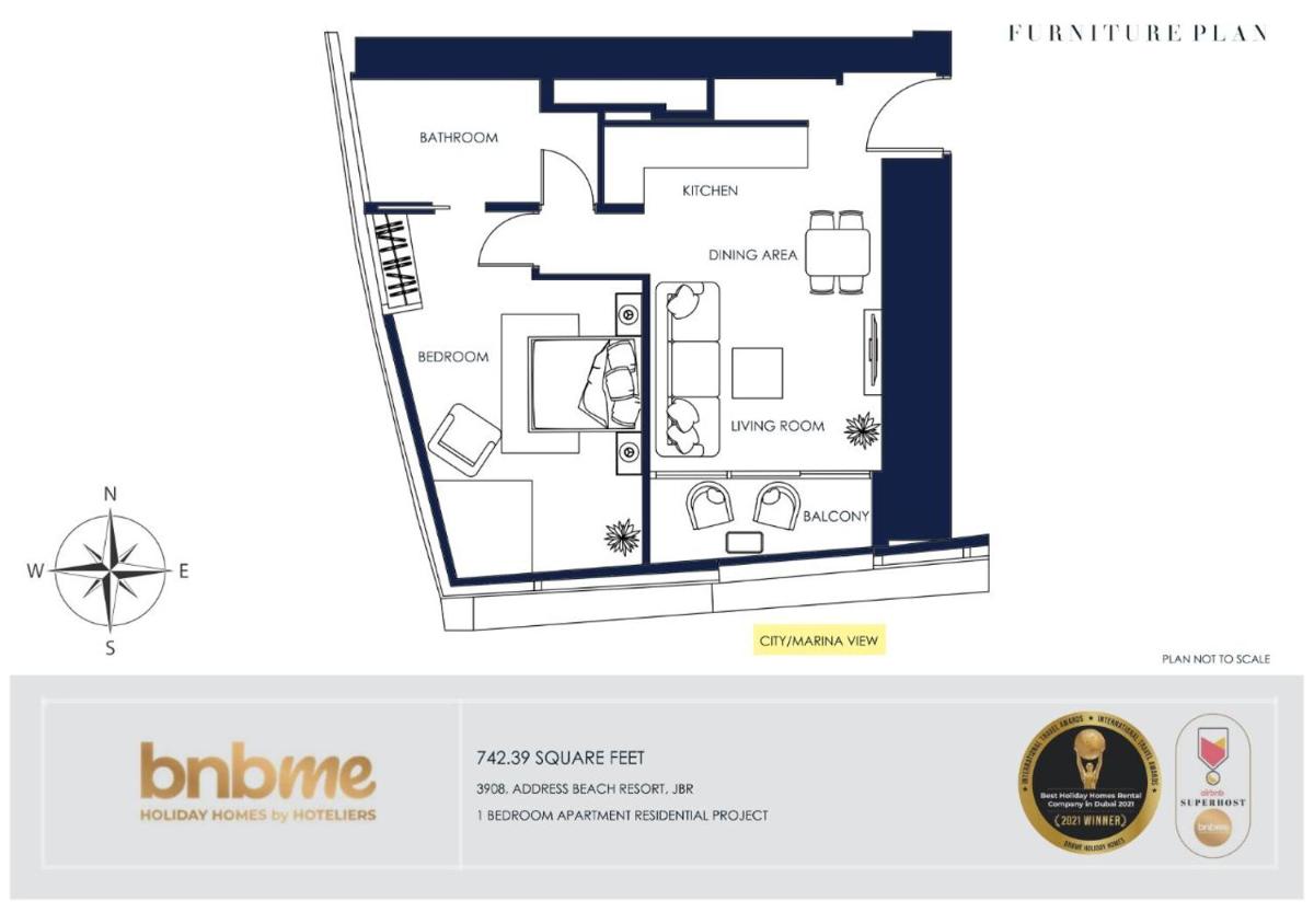 bnbmehomes - Jetset Life Style at Address Residences - 3908
