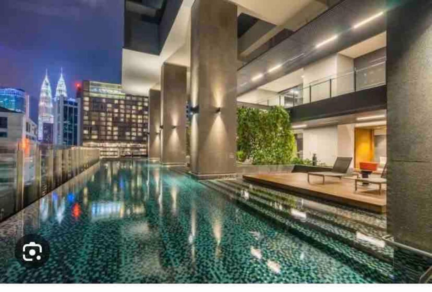 Klcc studio with a rooftop garden playground