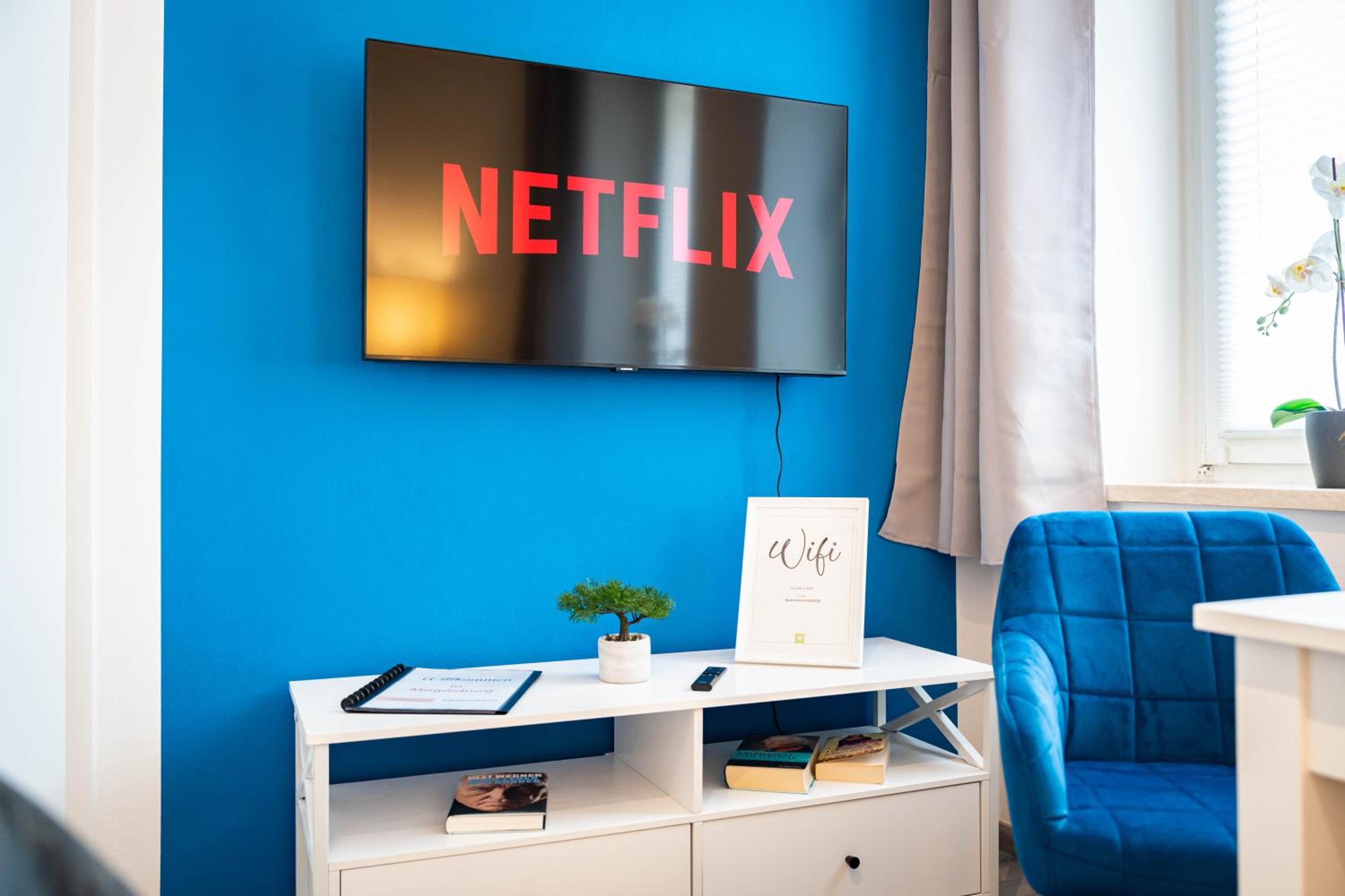 APARTMENTO blue Magdeburg - Zentral - WiFi - Netflix
