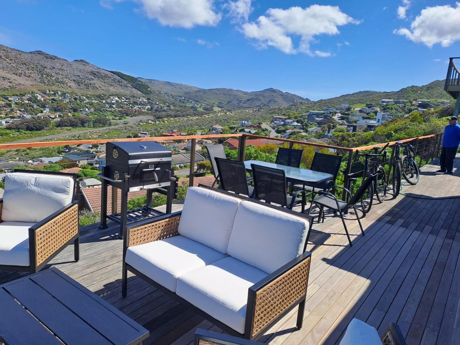 Modern mountainside home with ocean view - Minimal load shedding