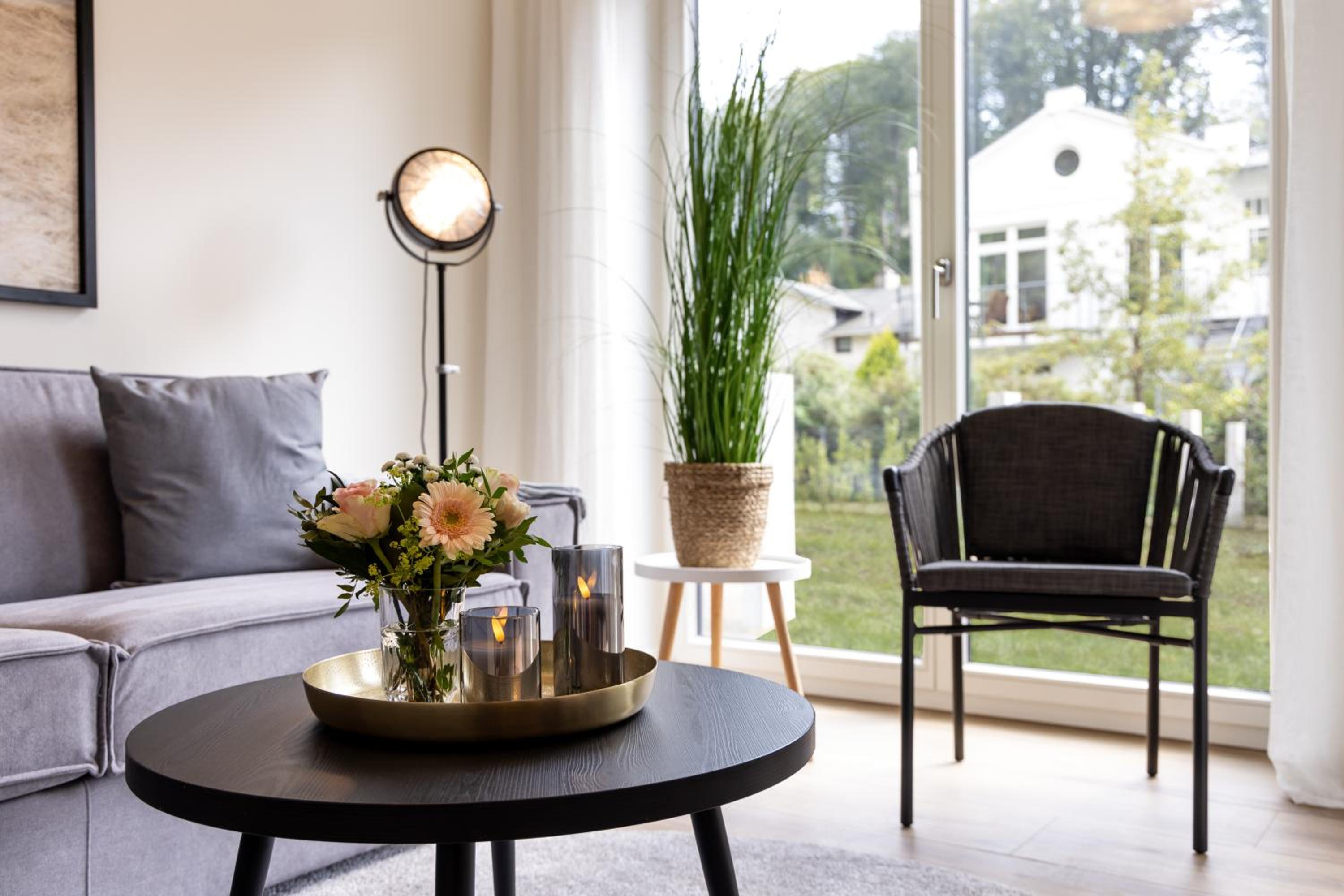 Villa Chloe Binz Appartements exklusiv in Top Lage mit Strandkorb am Strand