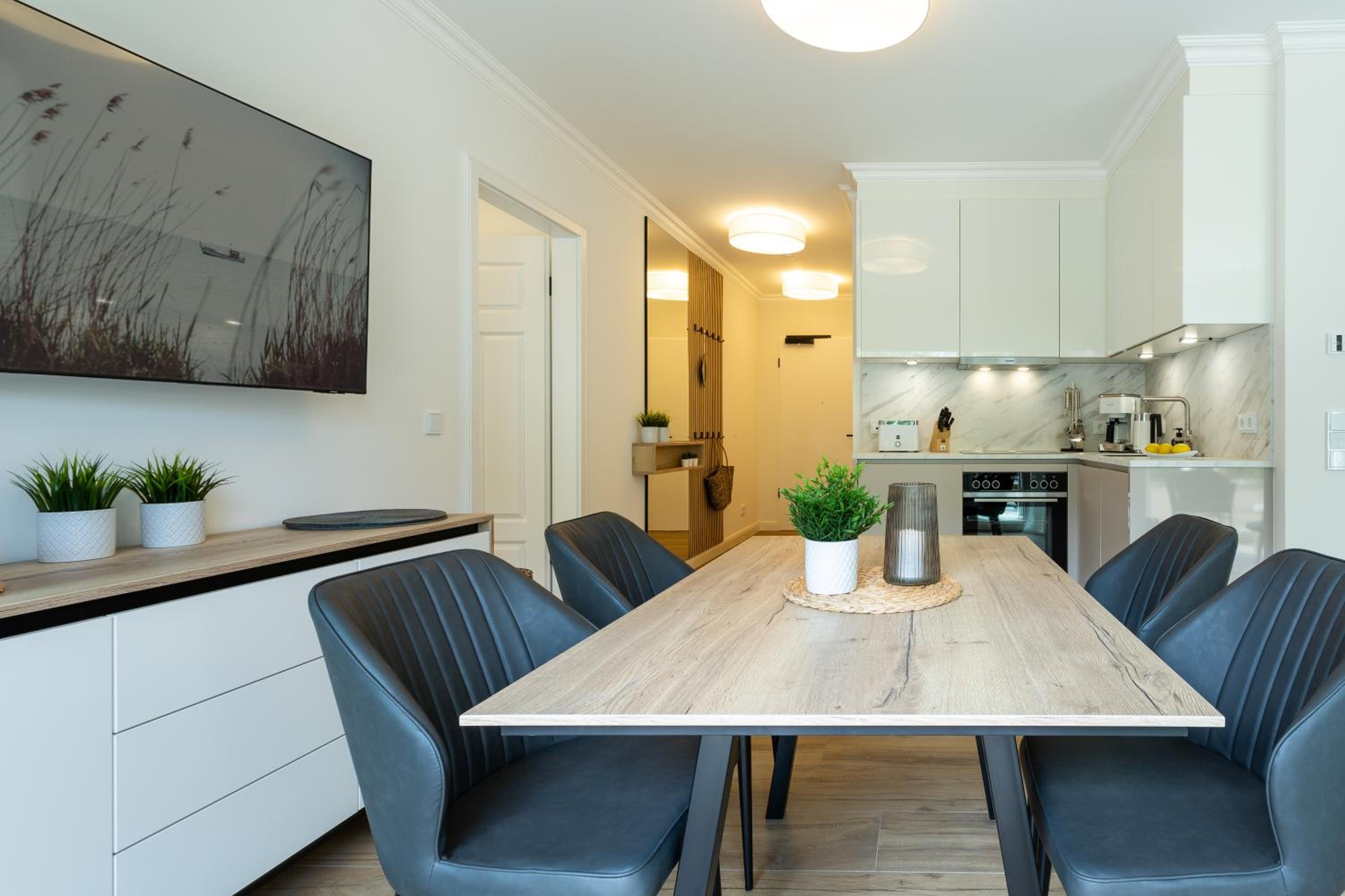 Villa Chloe Binz Appartements exklusiv in Top Lage mit Strandkorb am Strand