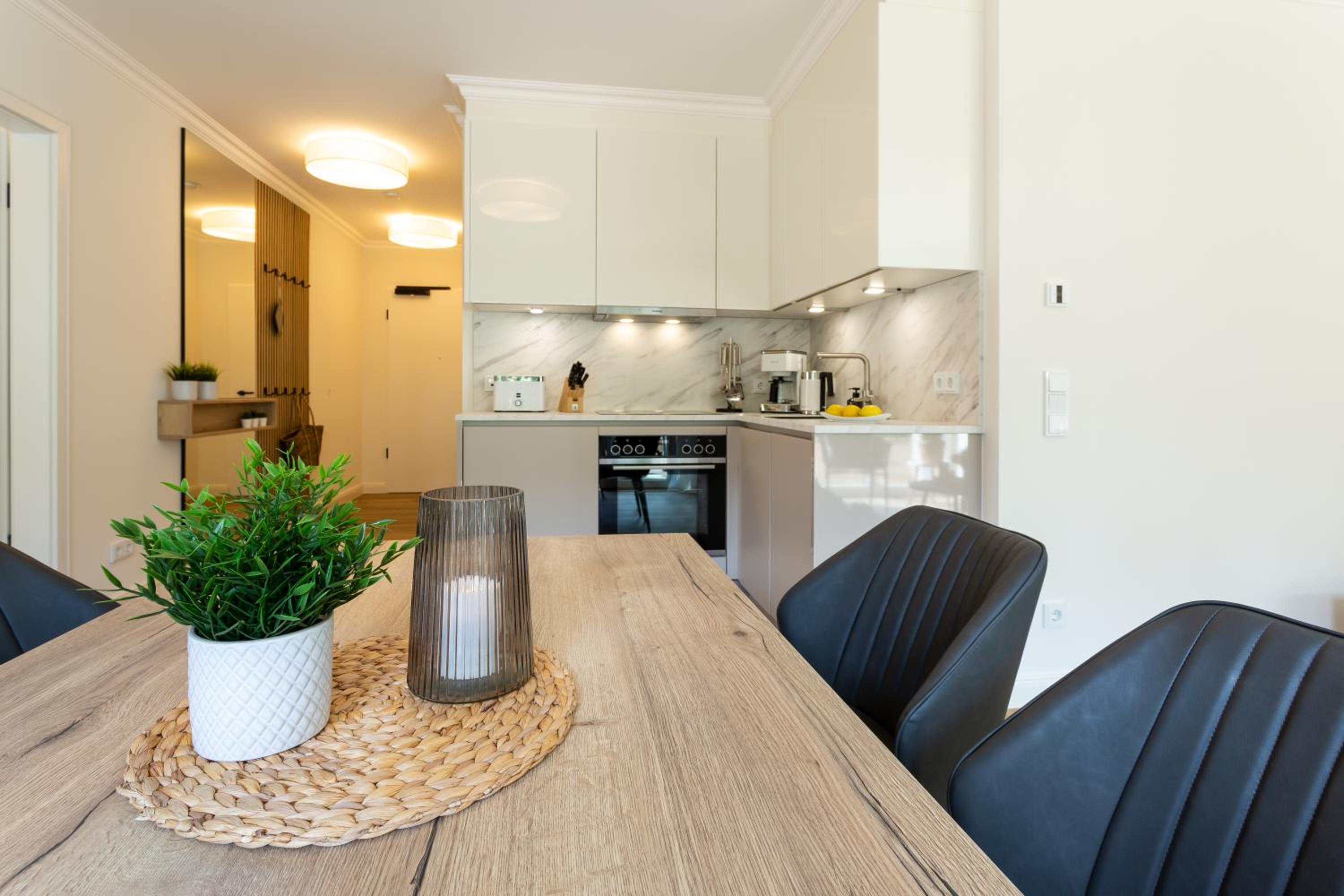 Villa Chloe Binz Appartements exklusiv in Top Lage mit Strandkorb am Strand