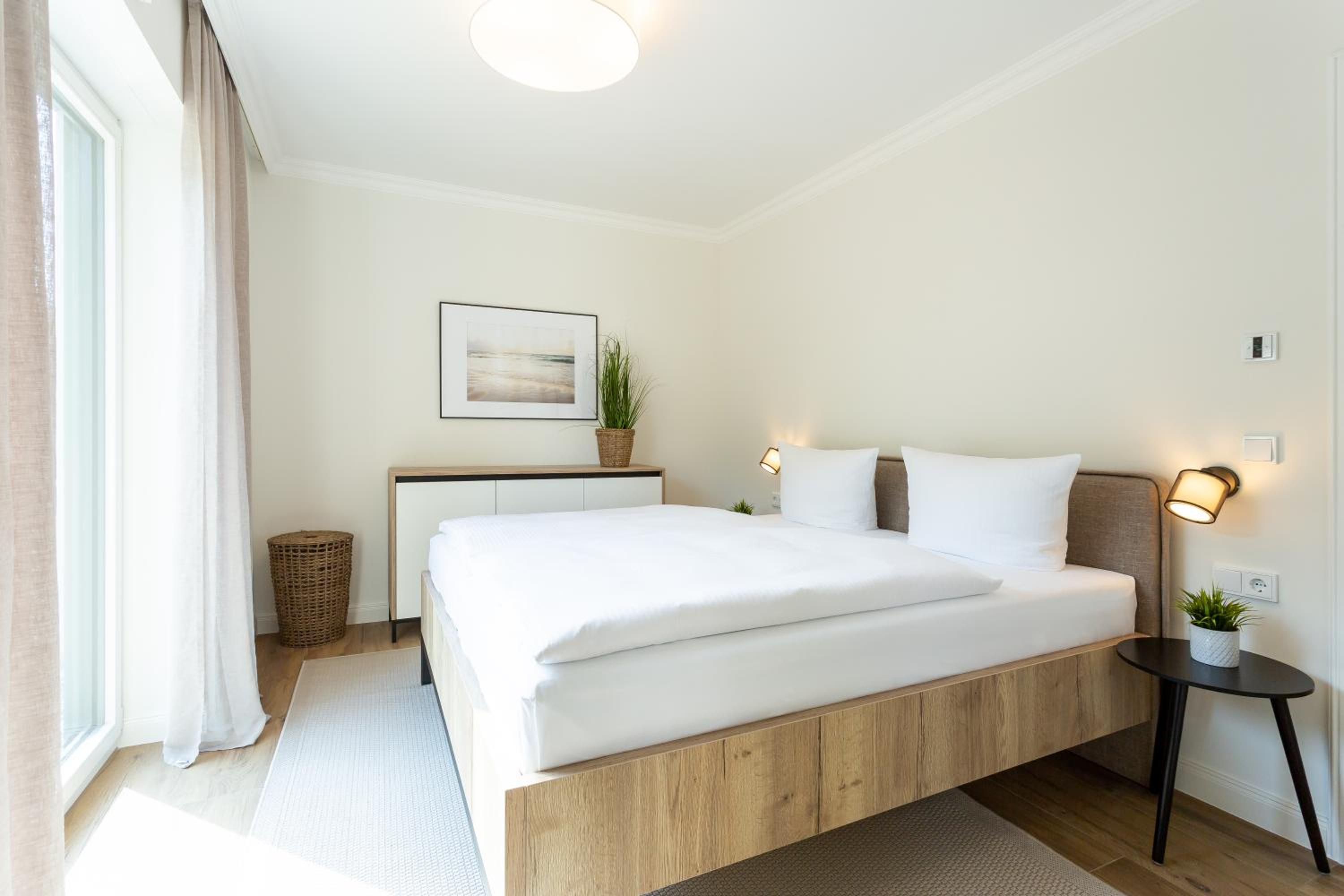 Villa Chloe Binz Appartements exklusiv in Top Lage mit Strandkorb am Strand
