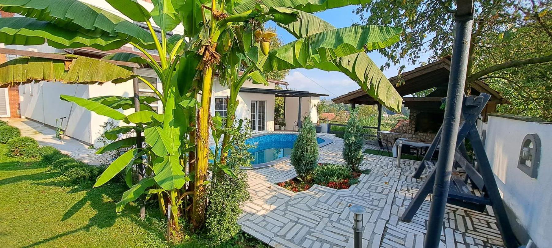 Garden- pool apartman