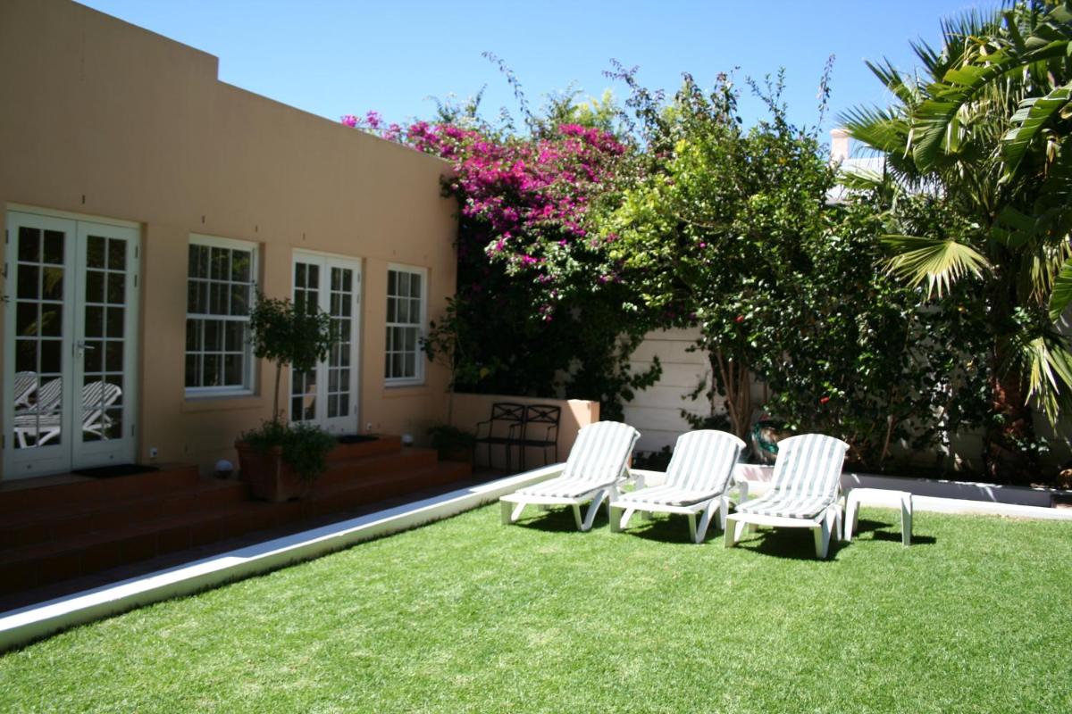 outdoor BBQ area